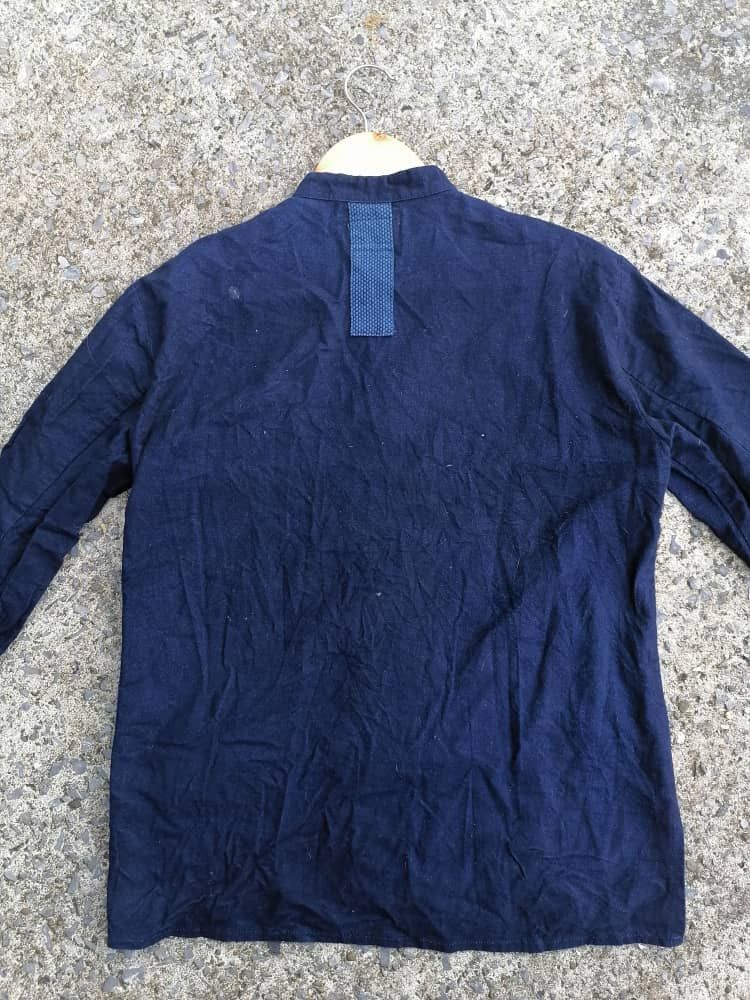 Blue Blue Japan × Japanese Brand Blue Blue Japan Arigato Buttons Longsleeve Shirt Size US M / EU 48-50 / 2 - 3 Thumbnail