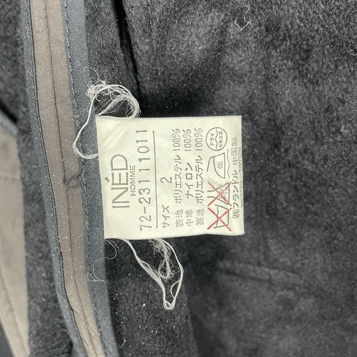 Yohji Yamamoto ❄️INED HOMME YOHJI YAMAMOTO BASIC BUTTON LIGHT JACKET Size US M / EU 48-50 / 2 - 8 Thumbnail