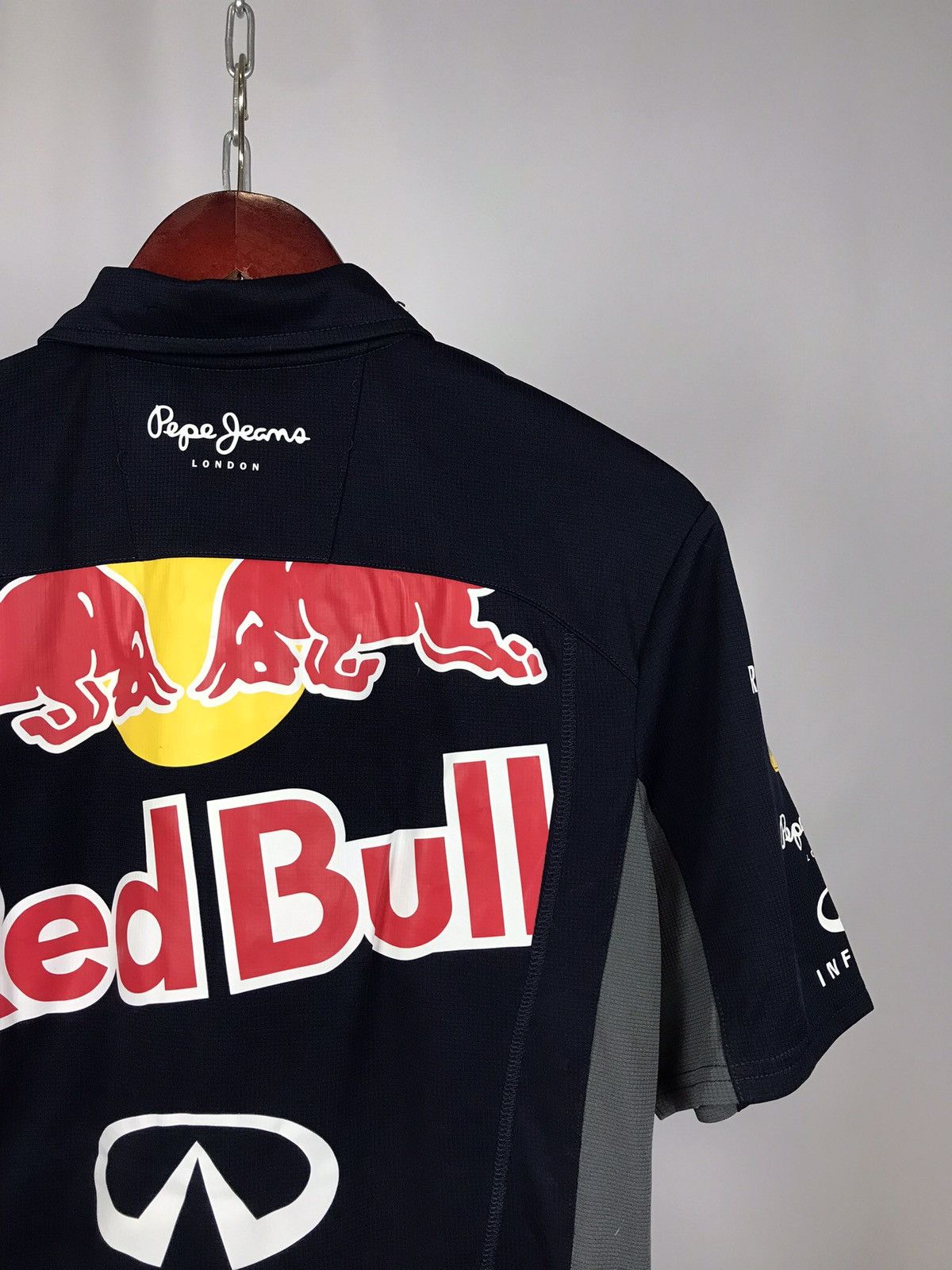 Red Bull Red Bull x Pepe Jeans overprinted moto racing polo tee Size US M / EU 48-50 / 2 - 10 Thumbnail