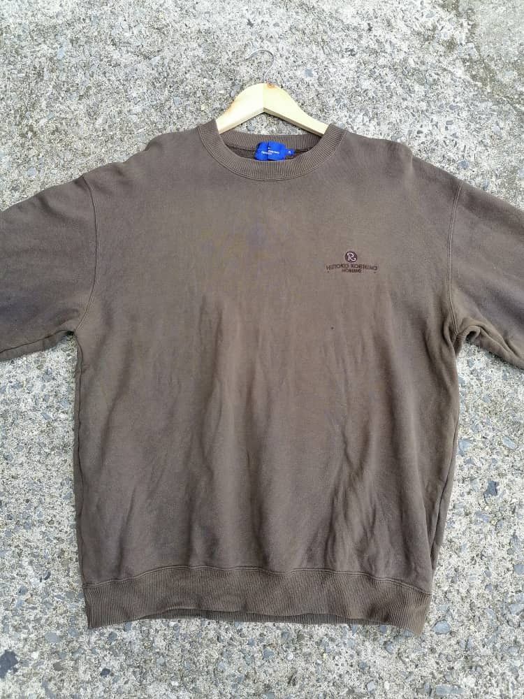 Hiroko Koshino Homme × Japanese Brand Hiroko Koshino Homme Embroidered Sweatshirt Size US L / EU 52-54 / 3 - 2 Thumbnail