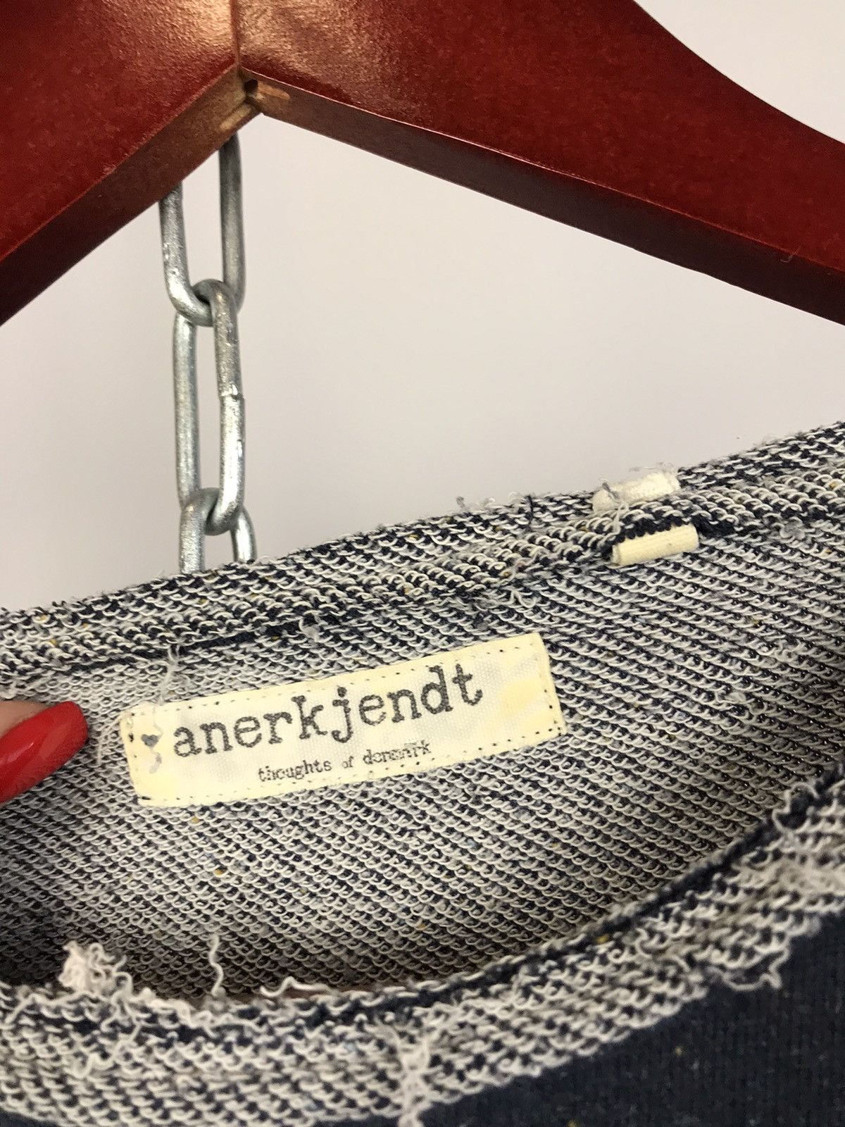 Anerkjendt Anerkjendt Japanese distressed sweatshirt Size US XL / EU 56 / 4 - 3 Thumbnail