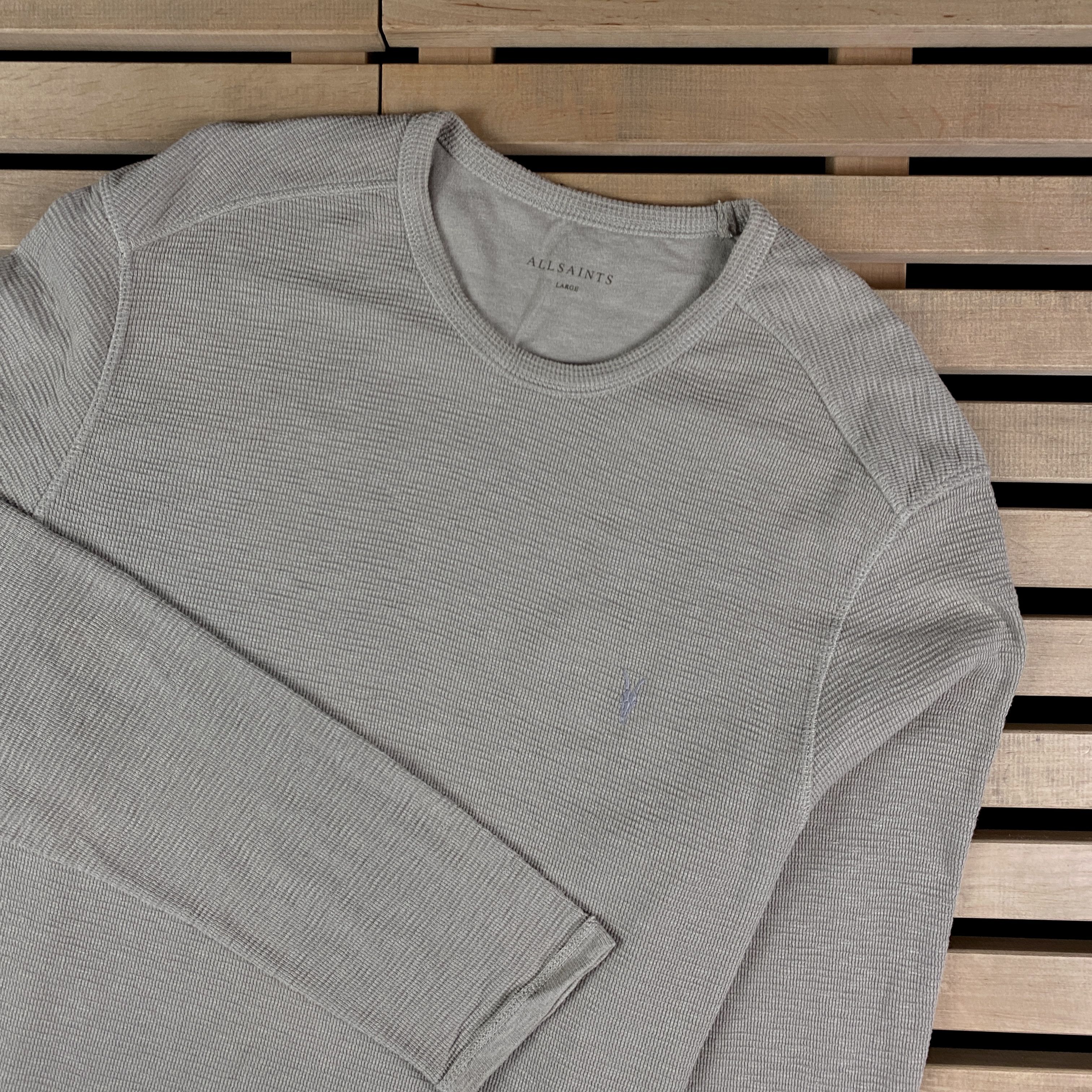 Allsaints Mens T-Shirt Long Sleeve Allsaints Size L Size US L / EU 52-54 / 3 - 2 Thumbnail