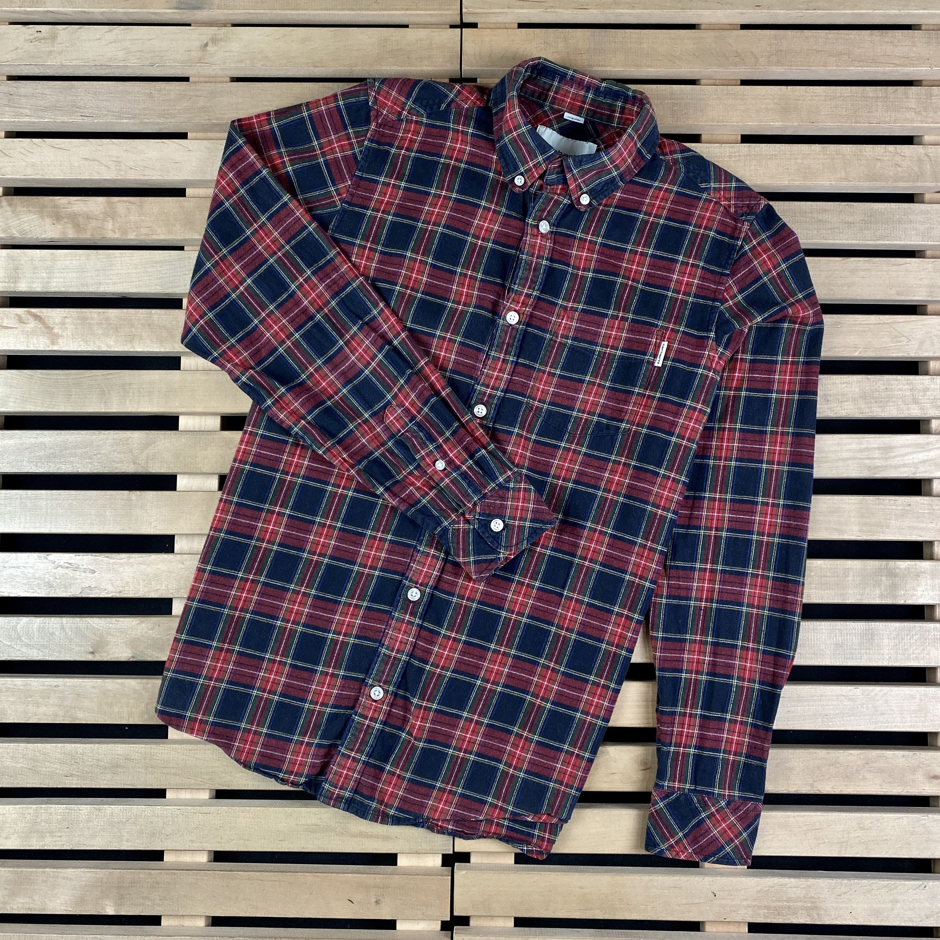 Carhartt × Carhartt Wip × Vintage Mens Flannel Shirt Long Sleeve Carhartt Vintage Size S Size US S / EU 44-46 / 1 - 1 Thumbnail