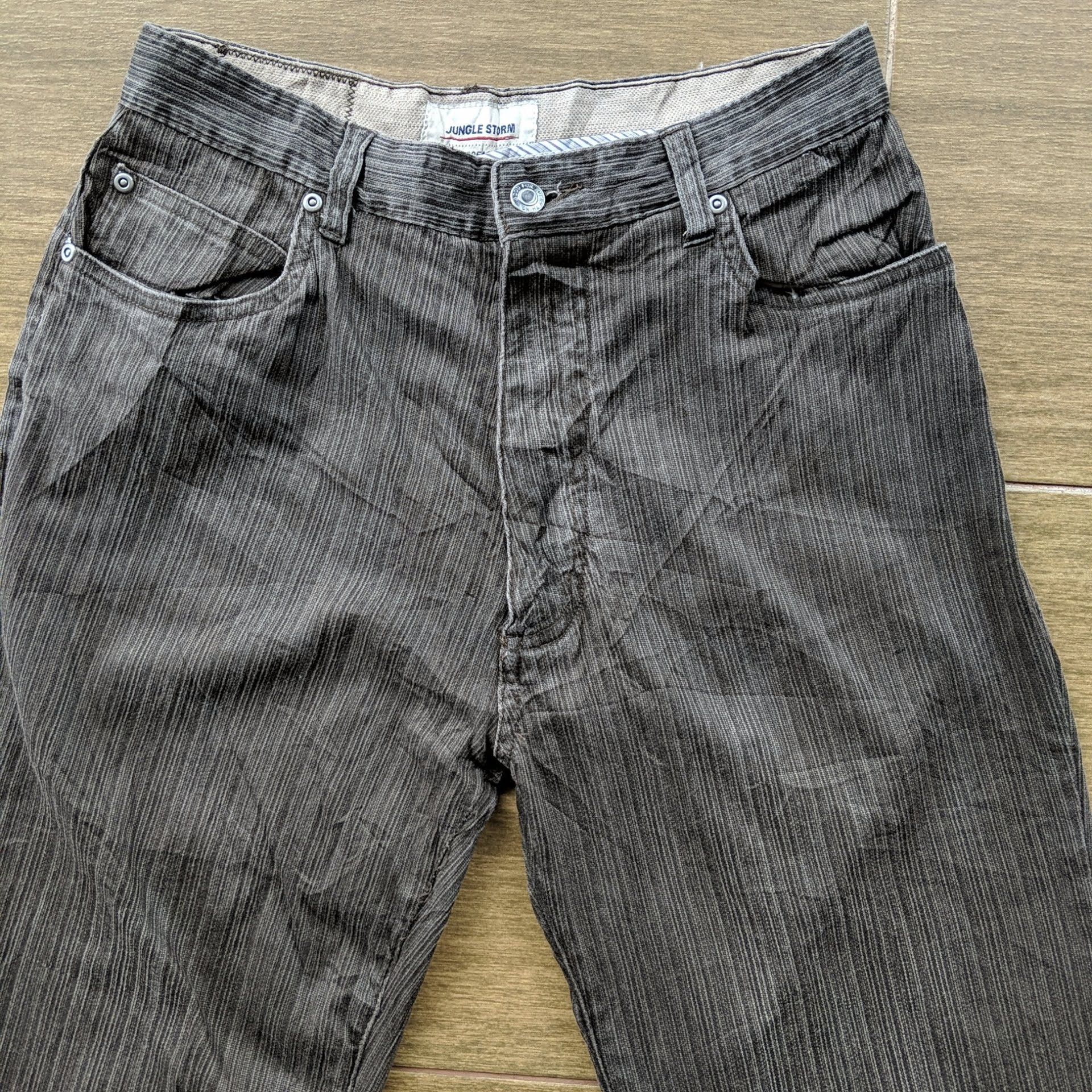 Japanese Brand × Vintage Jungle Storm 5 Pockets Casual Trousers Pants Size US 27 - 2 Thumbnail