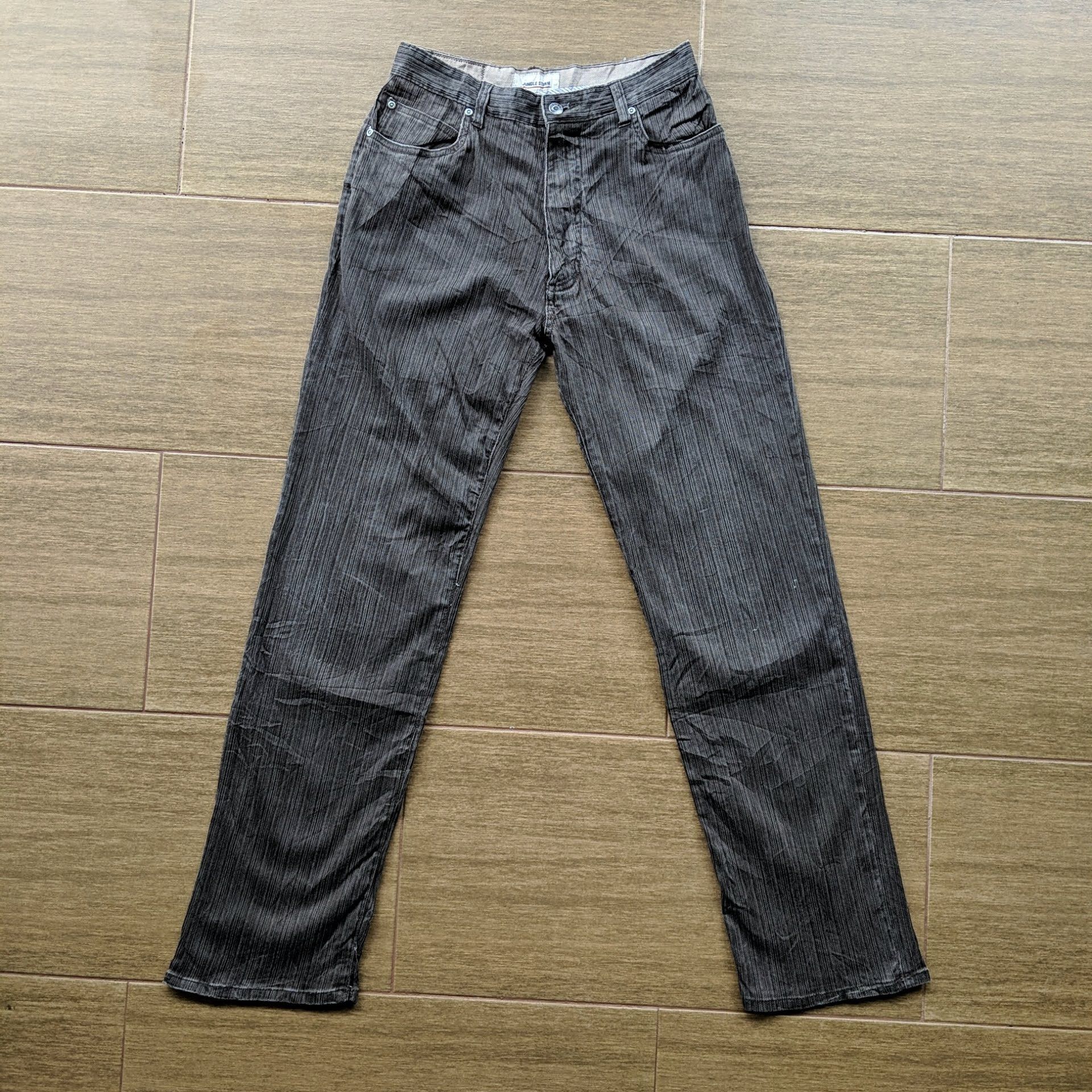 Japanese Brand × Vintage Jungle Storm 5 Pockets Casual Trousers Pants Size US 27 - 1 Thumbnail