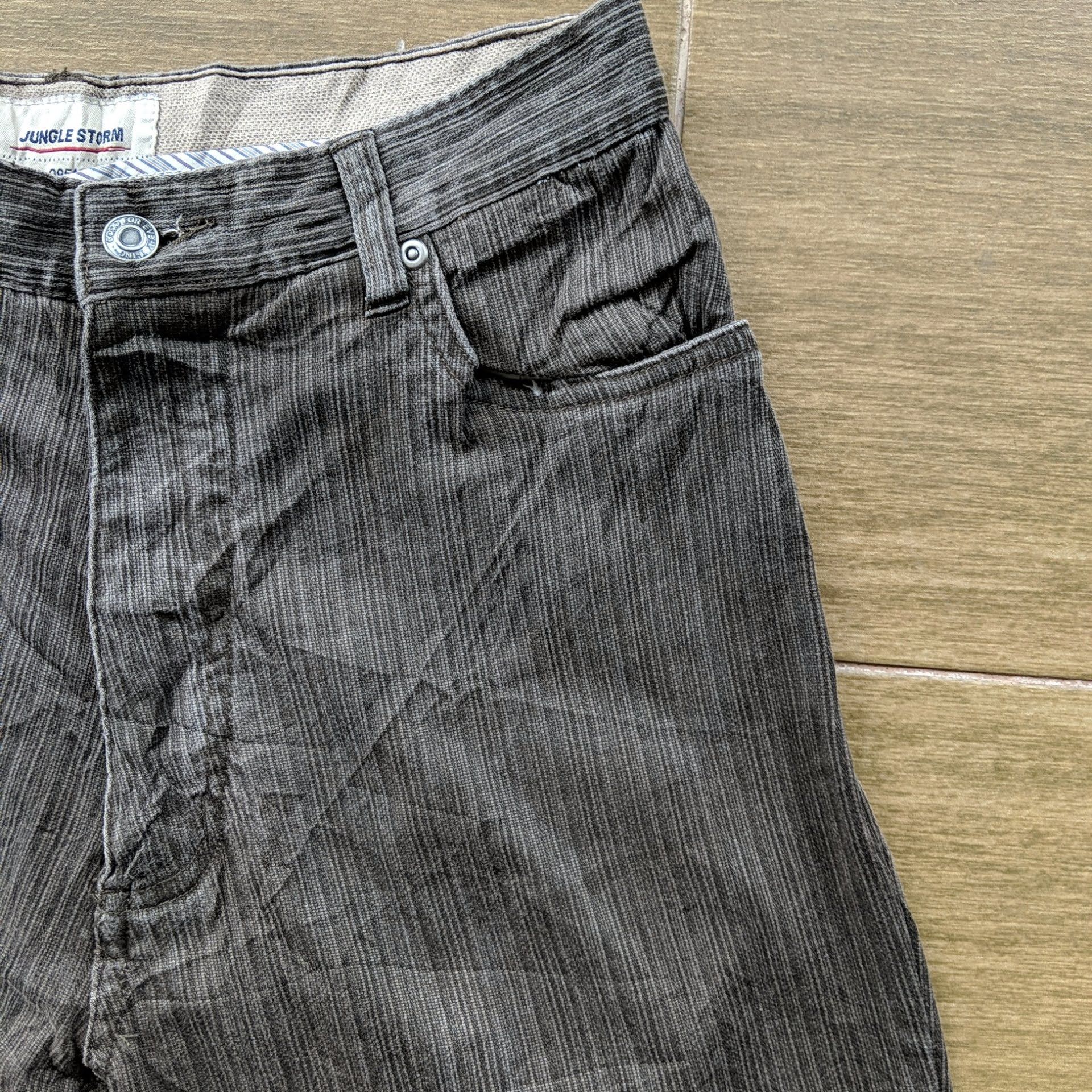 Japanese Brand × Vintage Jungle Storm 5 Pockets Casual Trousers Pants Size US 27 - 4 Thumbnail
