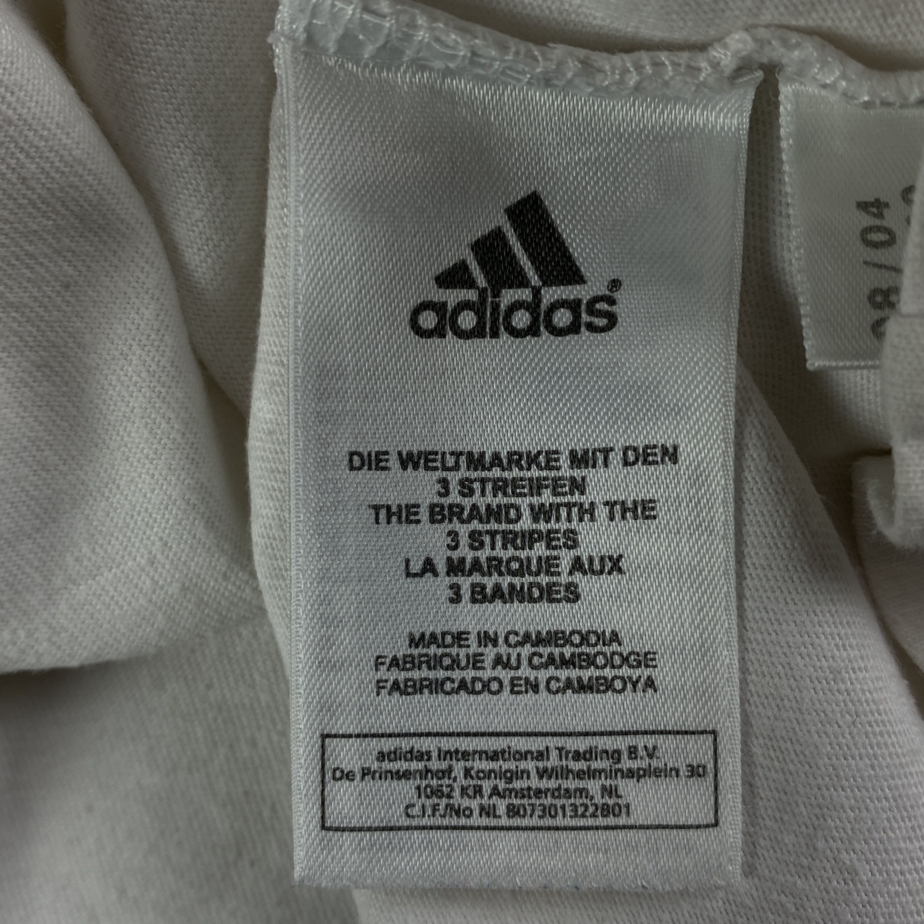 Adidas × Vintage Mens T-Shirt Adidas Big Logo Vintage Size XL Size US XL / EU 56 / 4 - 5 Thumbnail