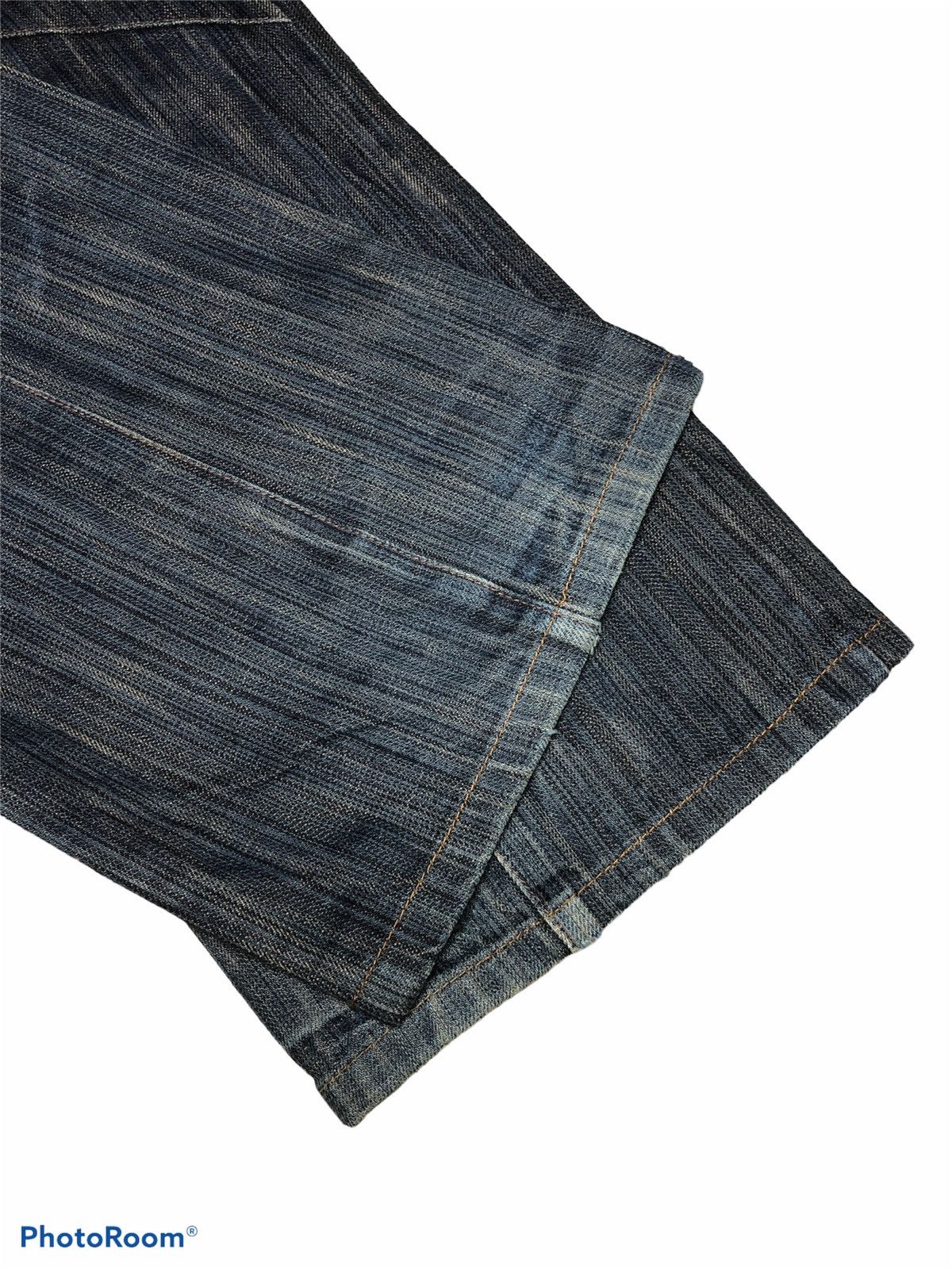 Nicole Miller FLARED⚡️⚡️NICOLE CLUB FOR MAN PATCHWORK RUSTY DENIM Size US 33 - 3 Thumbnail
