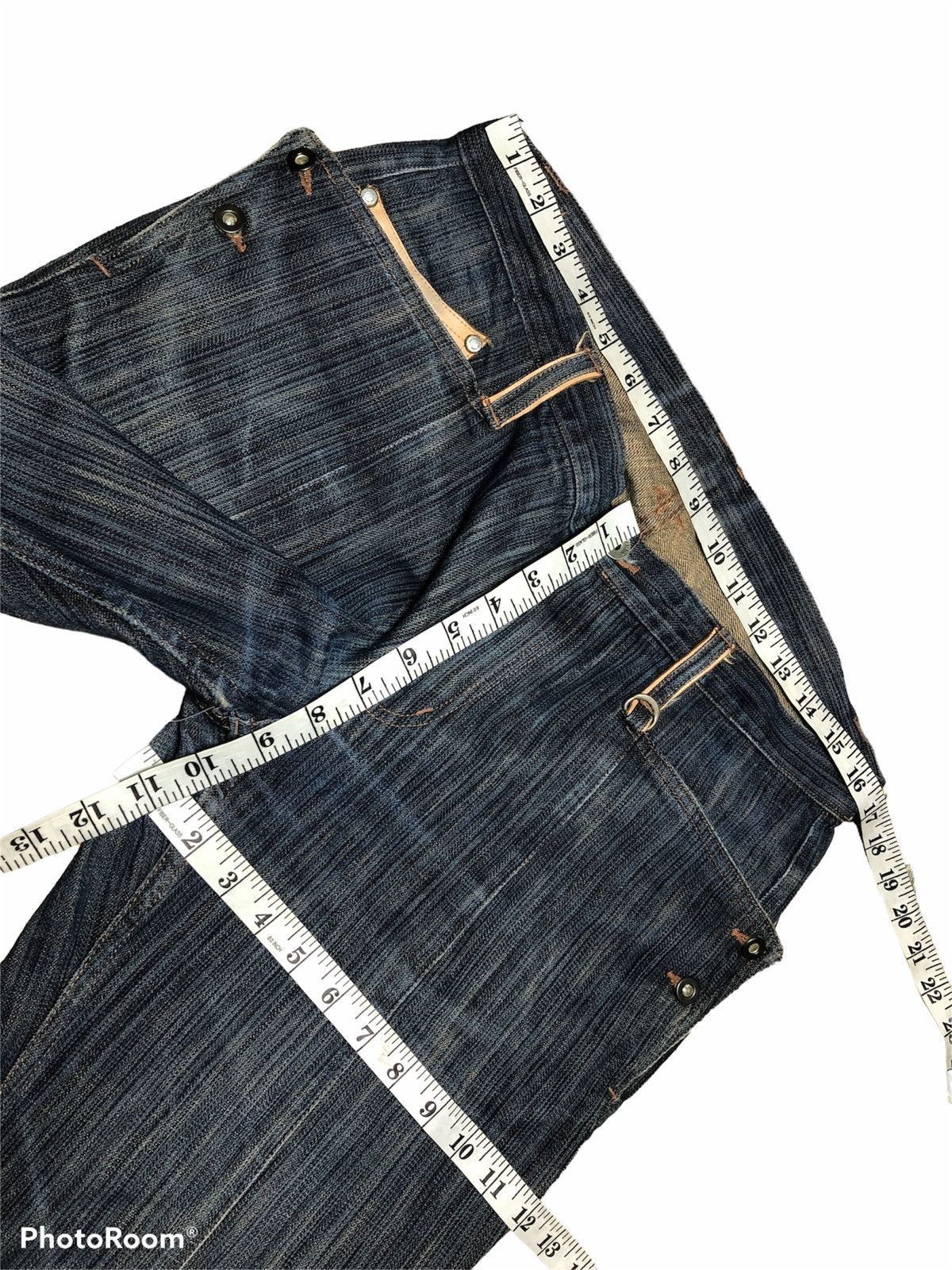 Nicole Miller FLARED⚡️⚡️NICOLE CLUB FOR MAN PATCHWORK RUSTY DENIM Size US 33 - 5 Thumbnail