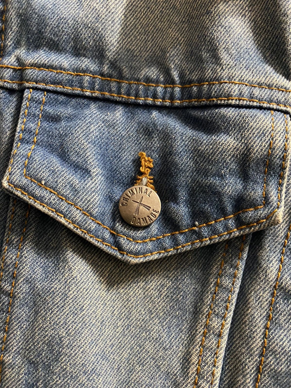 Criminal Damage Rare Vest Criminal Damage Denim Jeans Size US S / EU 44-46 / 1 - 3 Thumbnail