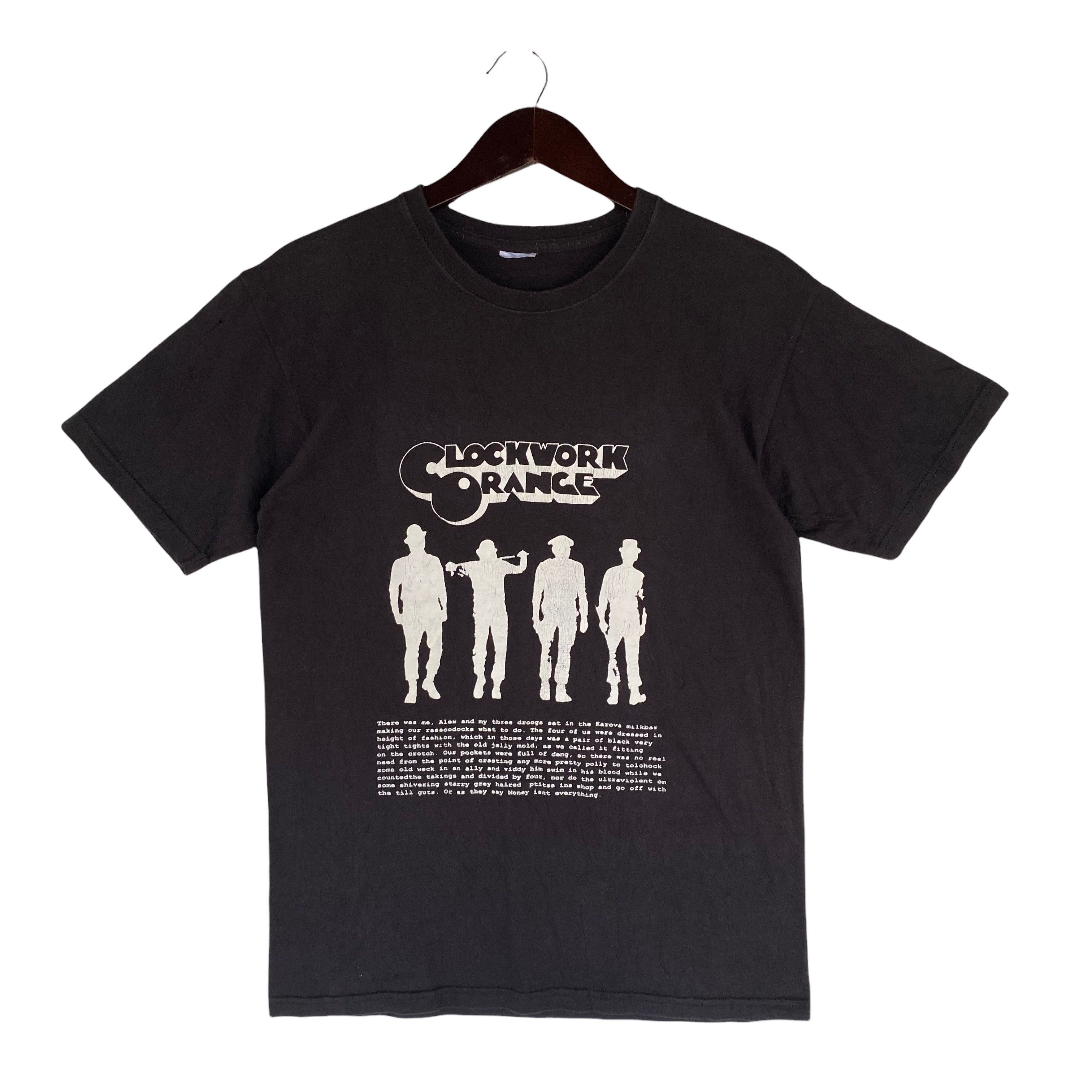 Vintage CLOCKWORK ORANGE Stanley Kubrick crime film movie shirt Size US S / EU 44-46 / 1 - 1 Thumbnail