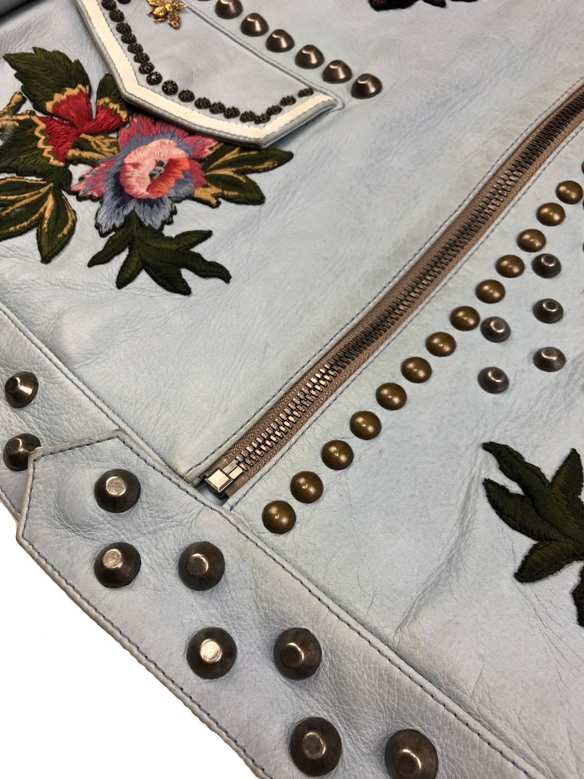 Gucci SS16 heavy studded / embroidered bomber jacket Size US M / EU 48-50 / 2 - 6 Thumbnail