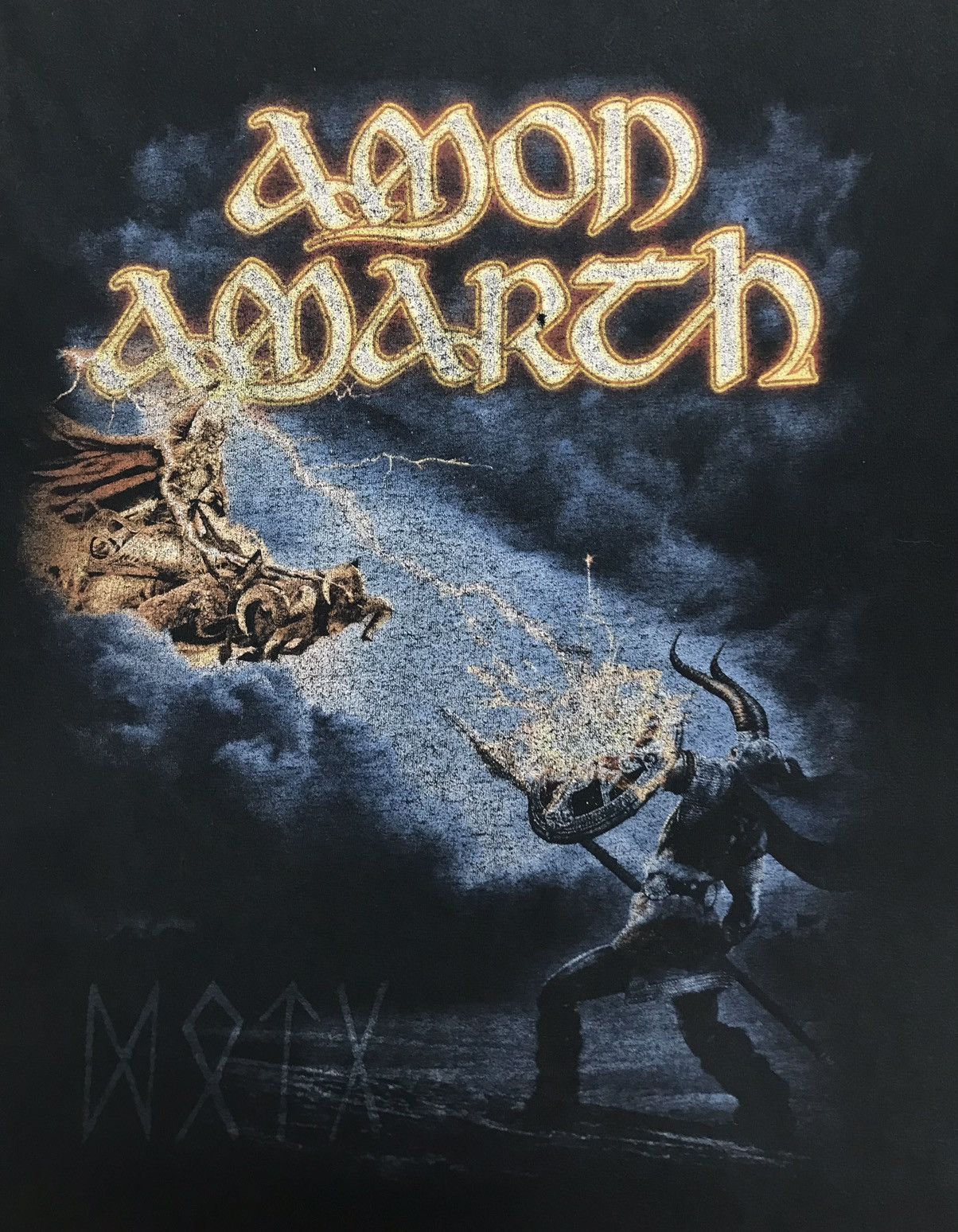 Band Tees × Vintage Amon Amarth Deceiver Of The Gods Vintage T-Shirt Size US M / EU 48-50 / 2 - 5 Thumbnail