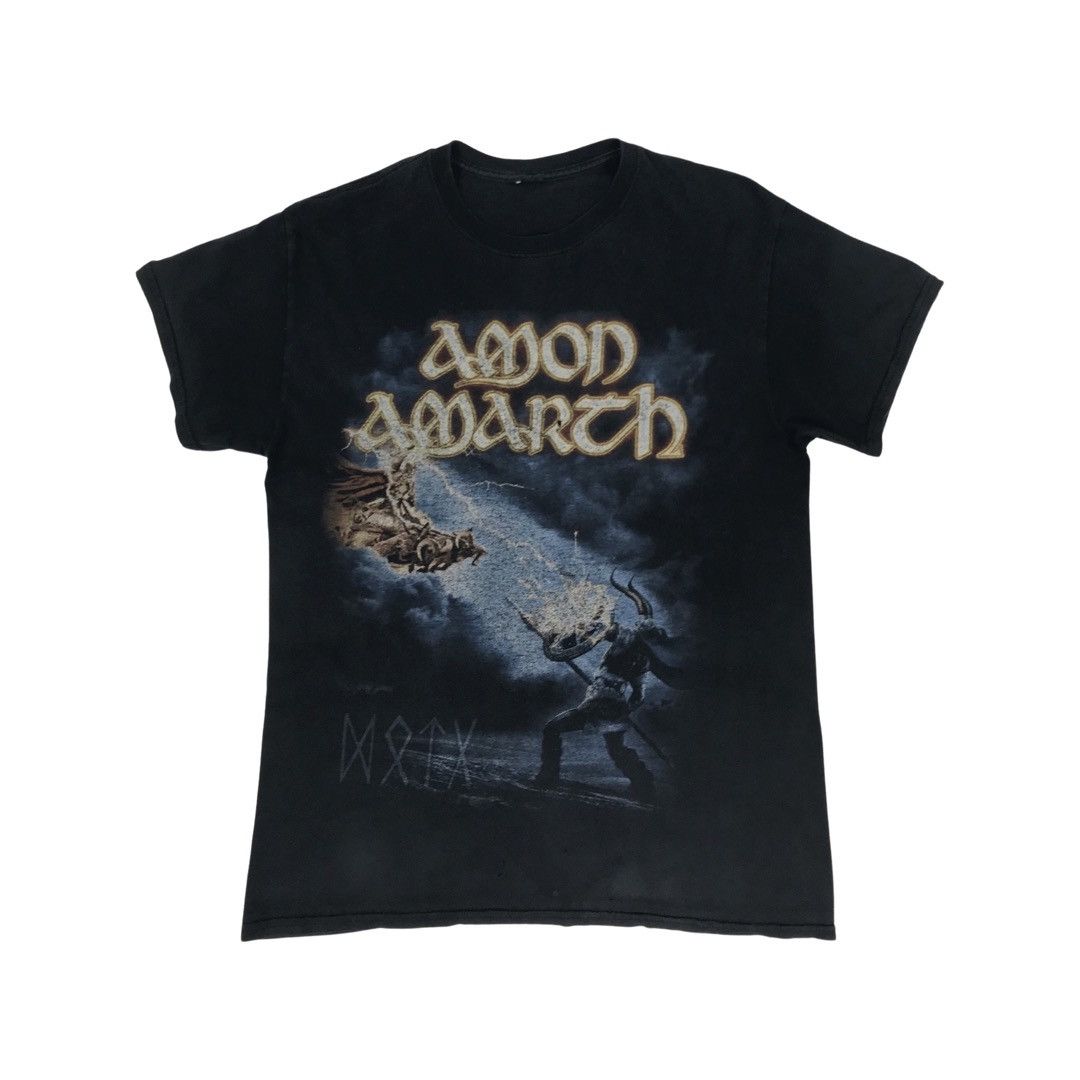 Band Tees × Vintage Amon Amarth Deceiver Of The Gods Vintage T-Shirt Size US M / EU 48-50 / 2 - 1 Thumbnail