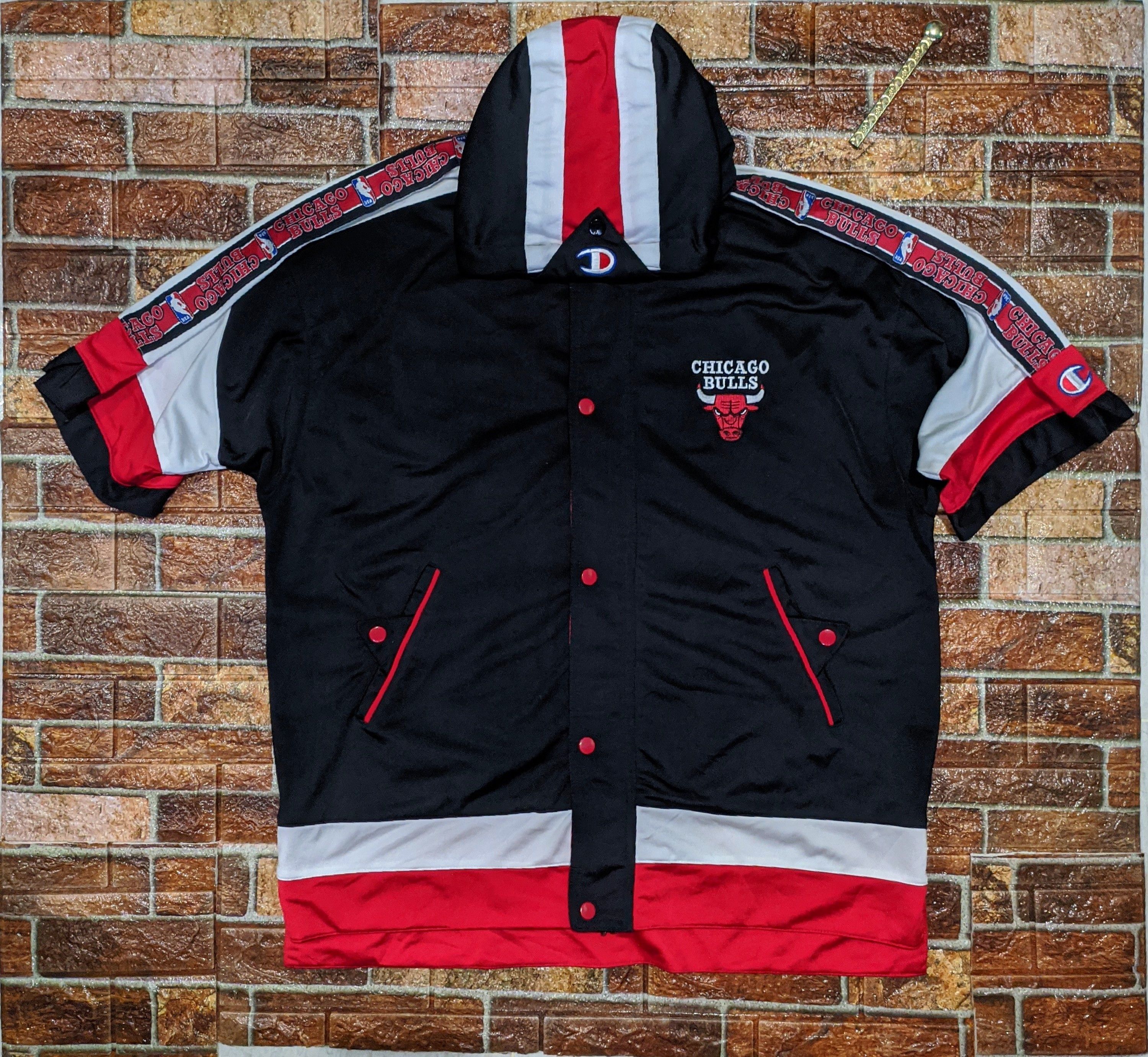 Chicago bulls shooting jacket sale