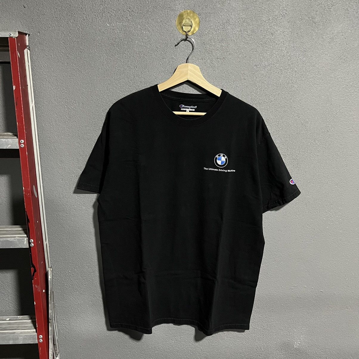 BMW × Champion Champion x BMW The Ultimate Driving Machine Black T-shirt Size US L / EU 52-54 / 3 - 1 Thumbnail