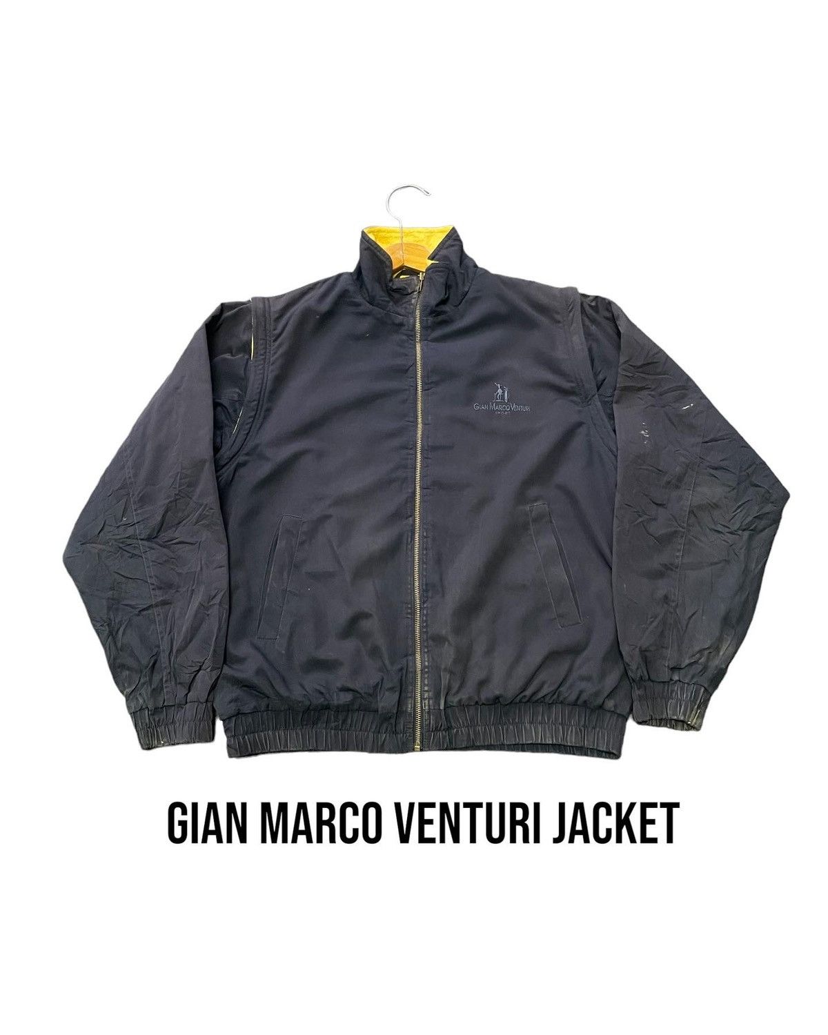 Designer Vintage Gian Marco Venture Jacket Size US L / EU 52-54 / 3 - 1 Thumbnail