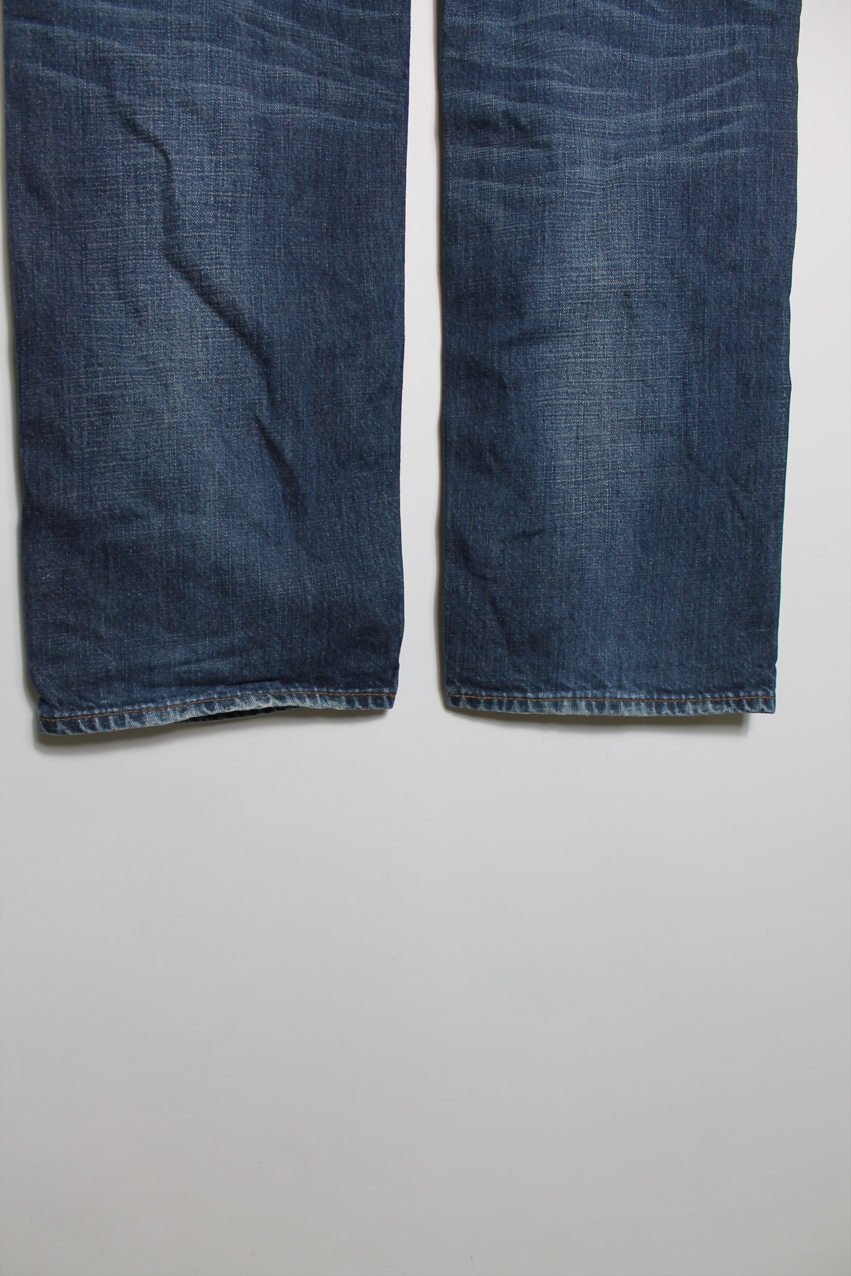 Carhartt Vintage 36 x 32 CARHARTT Distressed Denim Pants Washed Blue Size US 37 - 11 Thumbnail