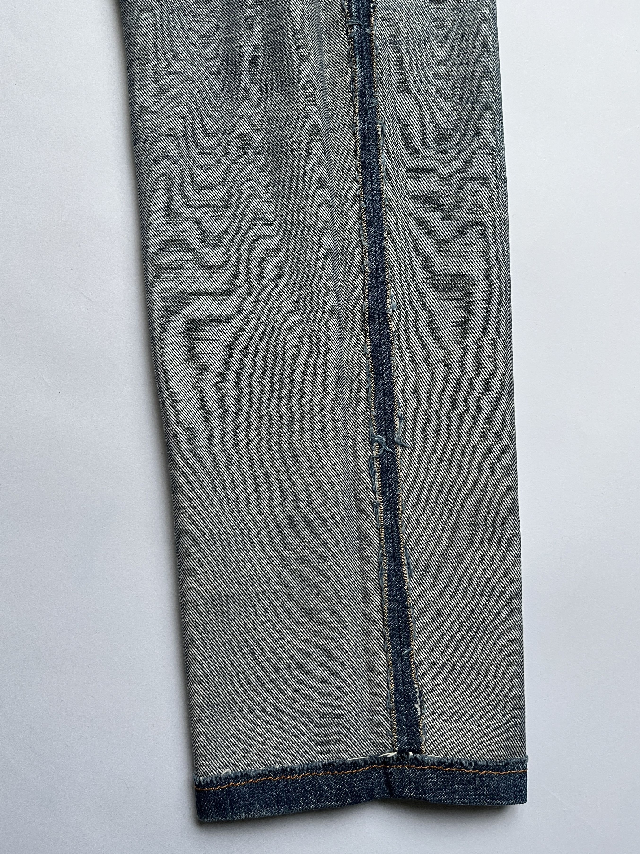 Prada ⚡️QUICK SALE⚡️2006 Prada Luna Rossa Blue Denim Jeans Pants Size US 34 / EU 50 - 9 Thumbnail