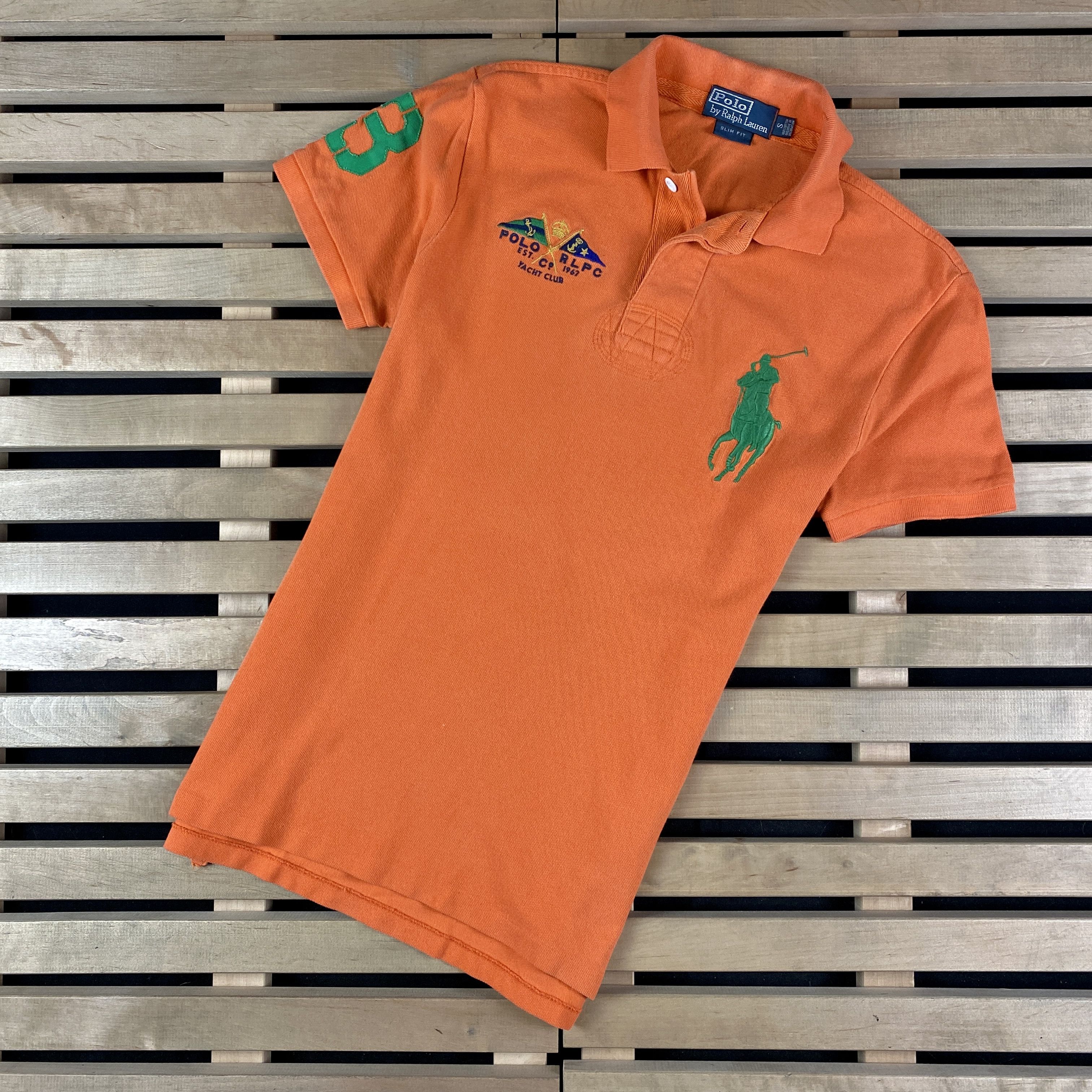Polo Ralph Lauren × Ralph Lauren × Vintage Mens Polo T-Shirt Polo Ralph Lauren Vintage Size S Size US S / EU 44-46 / 1 - 1 Thumbnail