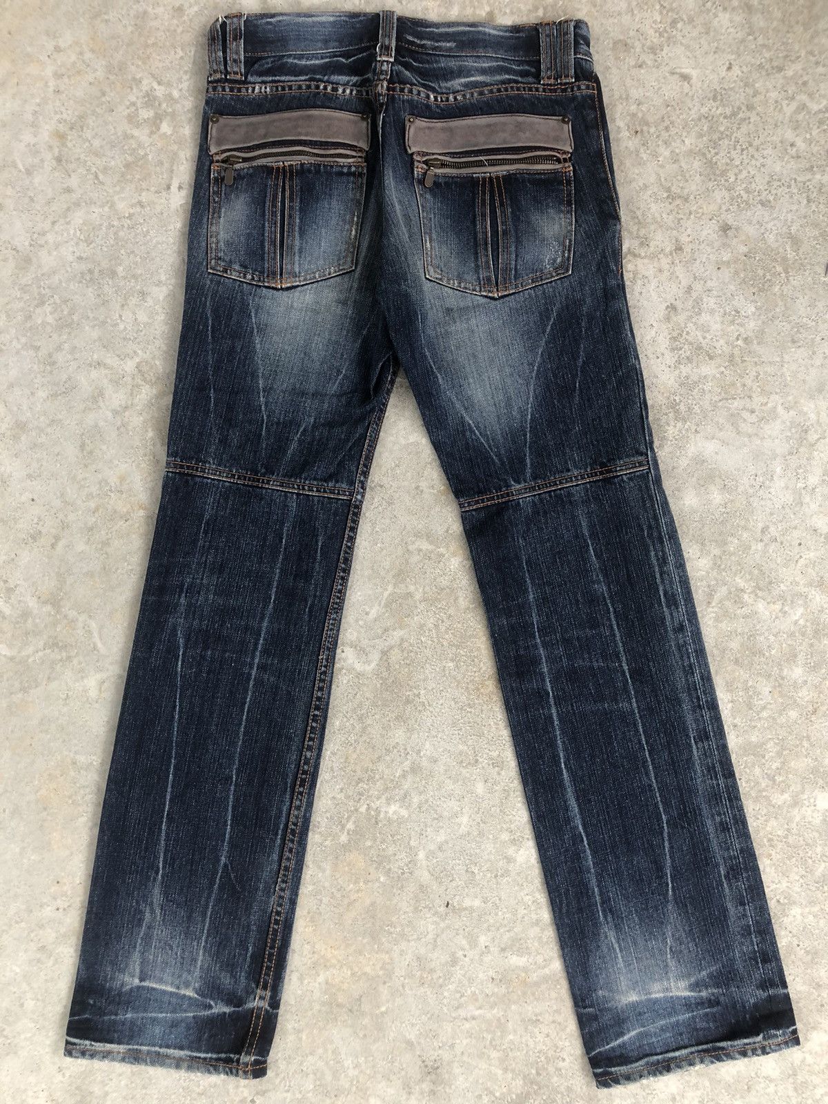 PPFM PPFM Distressed Jeans Punk Style Size US 31 - 2 Thumbnail