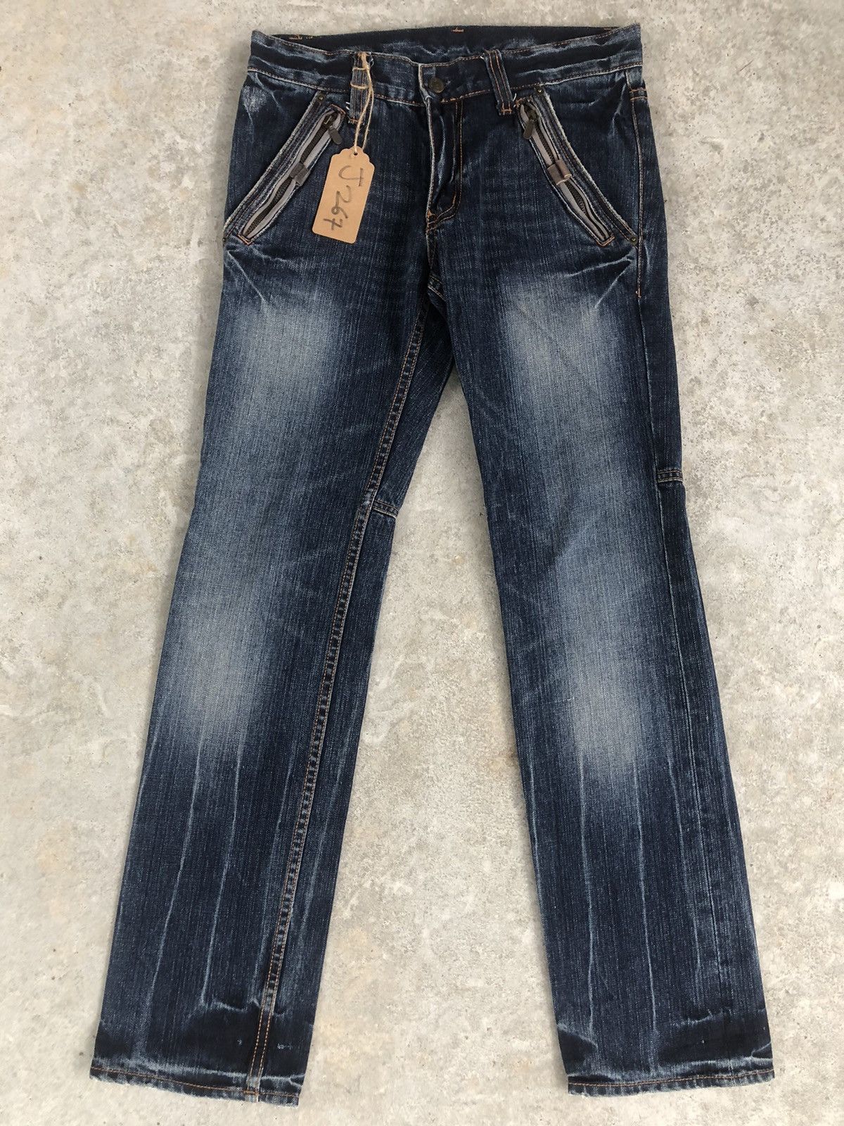 PPFM PPFM Distressed Jeans Punk Style Size US 31 - 1 Thumbnail