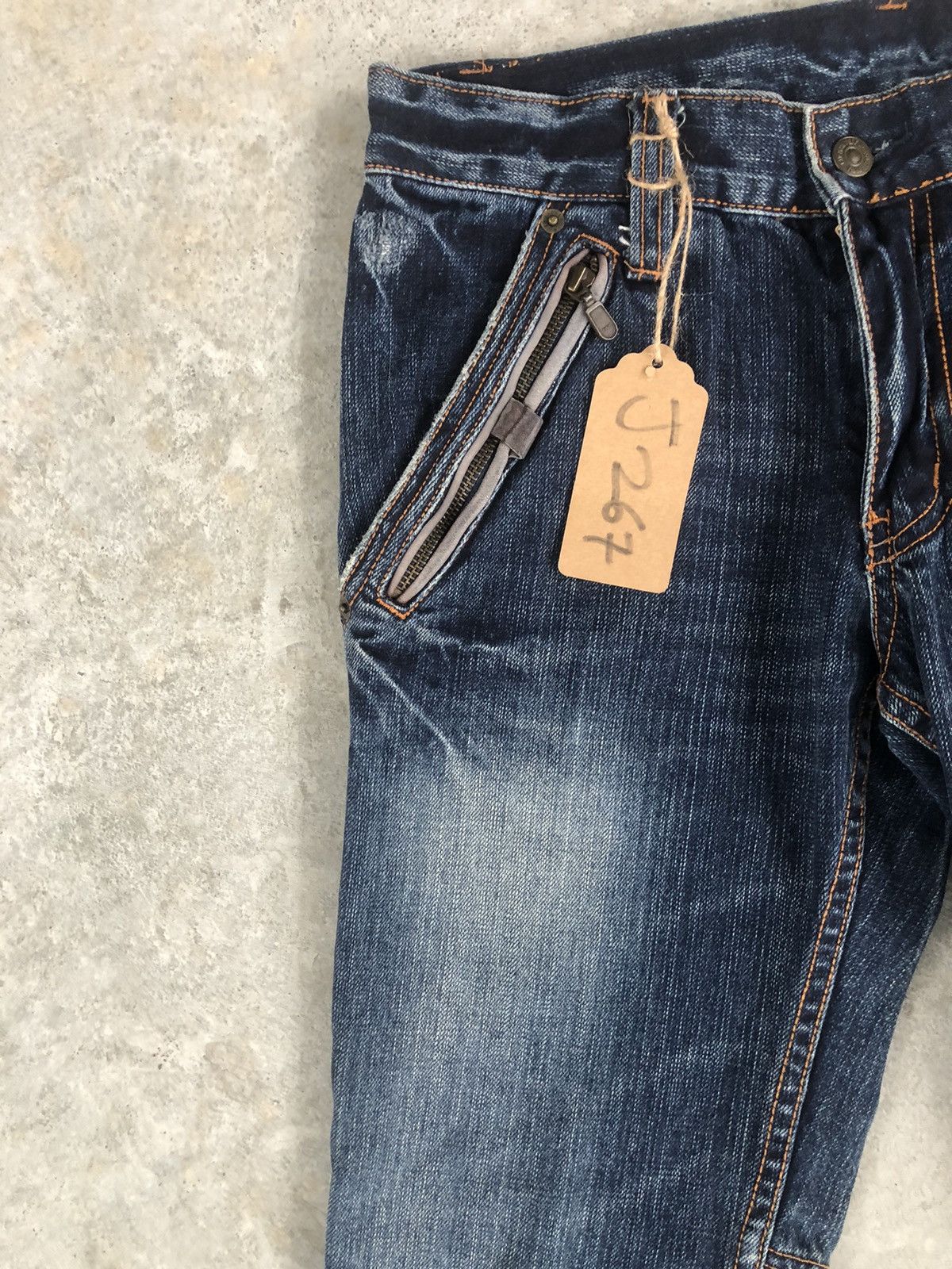 PPFM PPFM Distressed Jeans Punk Style Size US 31 - 3 Thumbnail