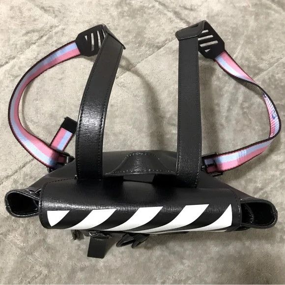 Off-White OFF-WHITE Diag Leather Backpack Size ONE SIZE - 4 Thumbnail