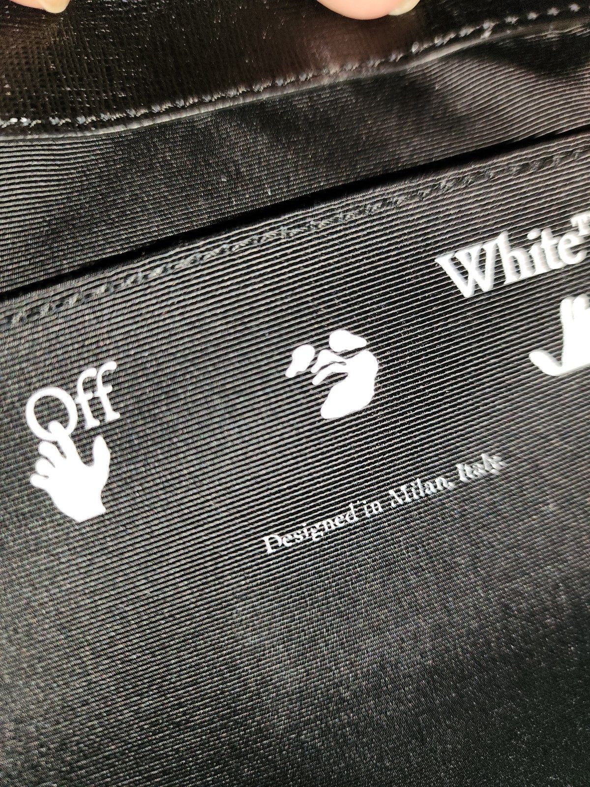 Off-White OFF-WHITE Diag Leather Backpack Size ONE SIZE - 17 Thumbnail
