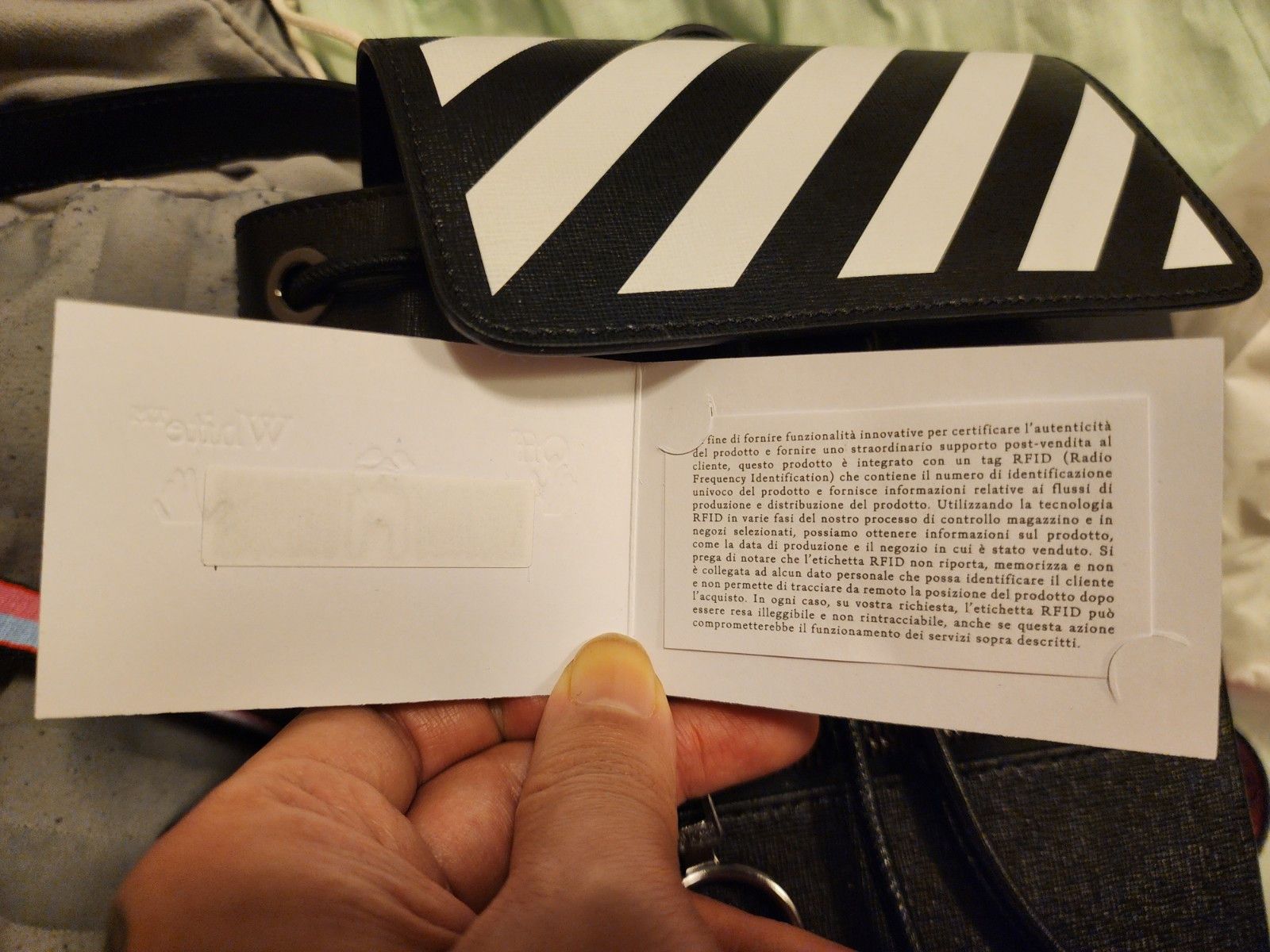 Off-White OFF-WHITE Diag Leather Backpack Size ONE SIZE - 13 Thumbnail