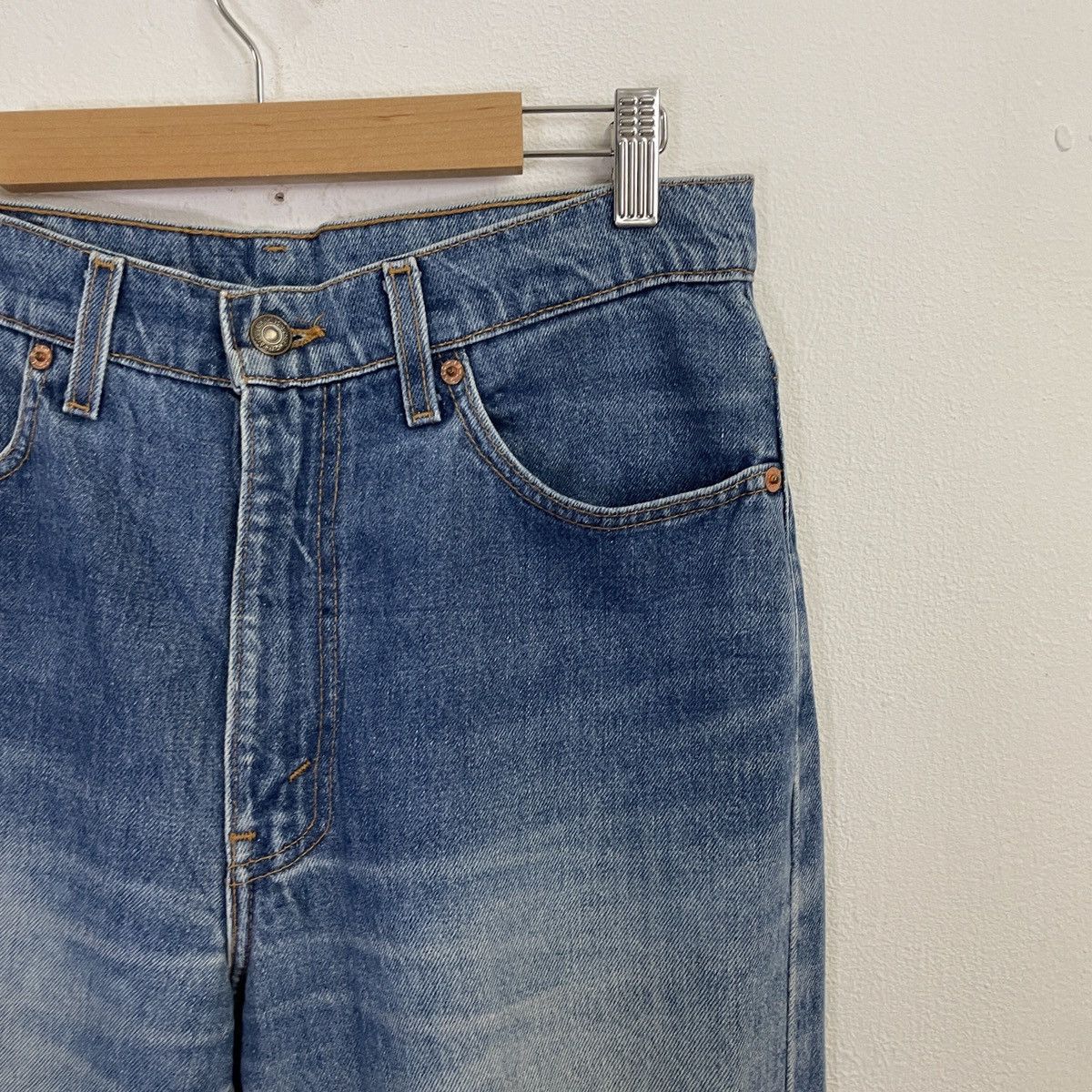 Levi's Vintage Levis 610 Distressed Denim Jeans Size US 31 - 2 Thumbnail