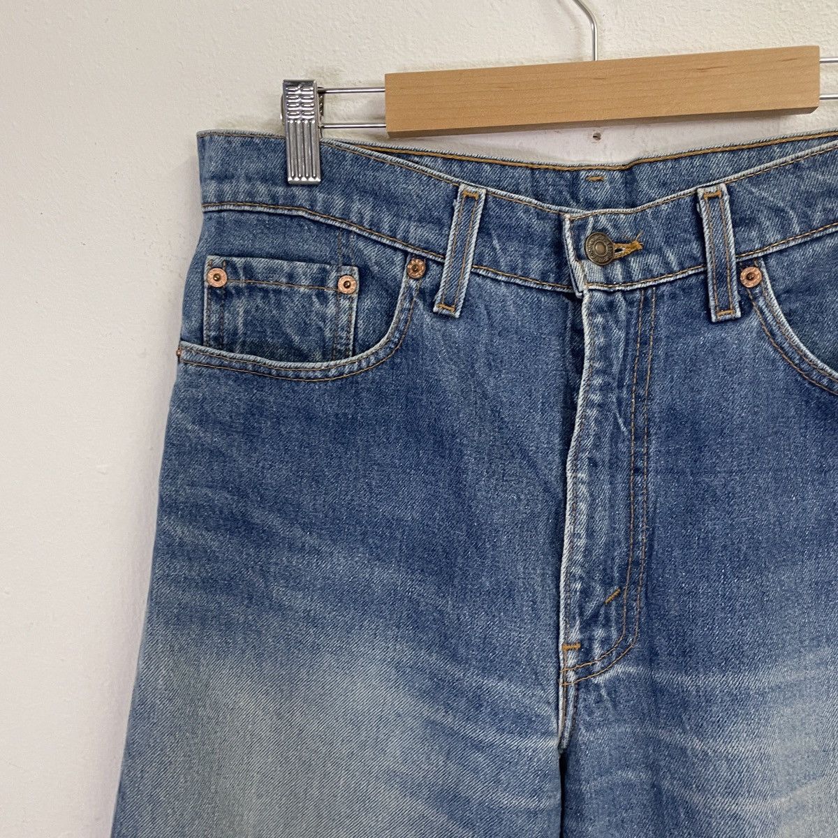Levi's Vintage Levis 610 Distressed Denim Jeans Size US 31 - 3 Thumbnail