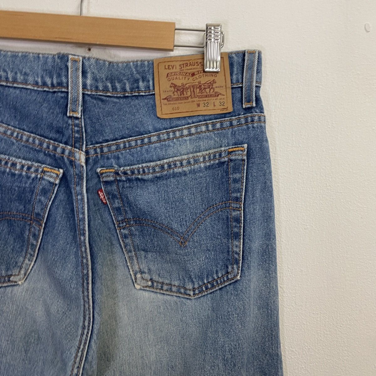 Levi's Vintage Levis 610 Distressed Denim Jeans Size US 31 - 7 Thumbnail