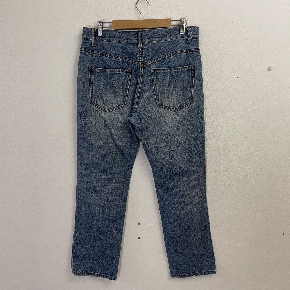 Japanese Brand Vintage Proportion Distressed Denim Jeans Size US 32 / EU 48 - 8 Thumbnail