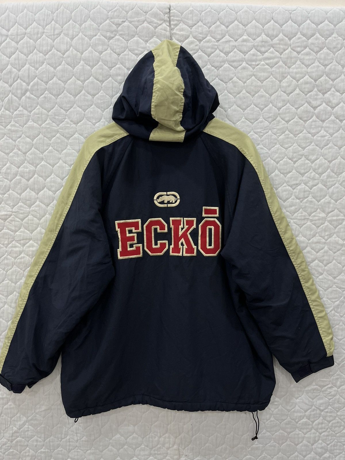 Ecko Unltd. (D). VINTAGE ECKO SPELL OUT HYPEBEAST HOODIE JACKET Size US XL / EU 56 / 4 - 1 Thumbnail