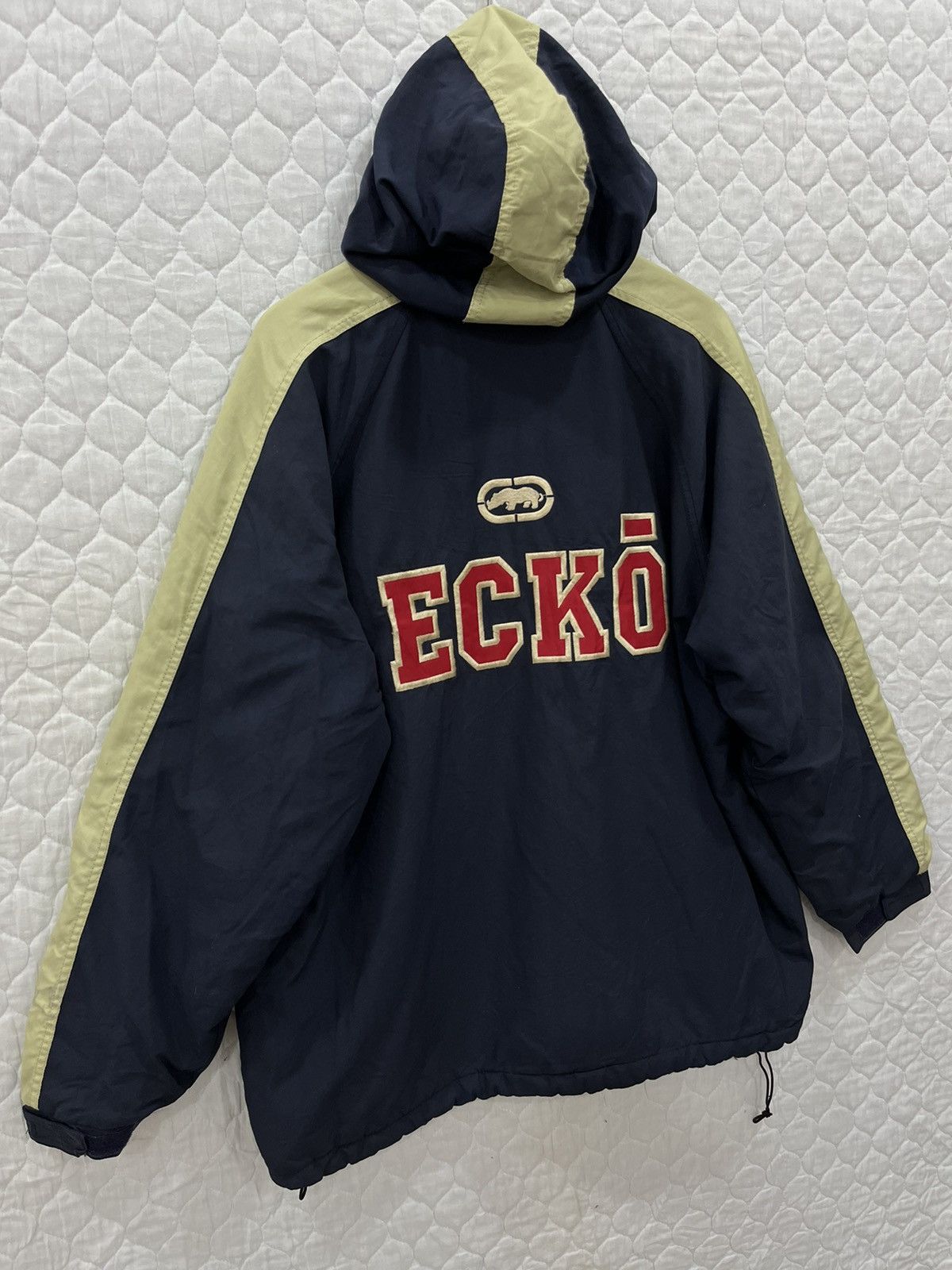 Ecko Unltd. (D). VINTAGE ECKO SPELL OUT HYPEBEAST HOODIE JACKET Size US XL / EU 56 / 4 - 3 Thumbnail
