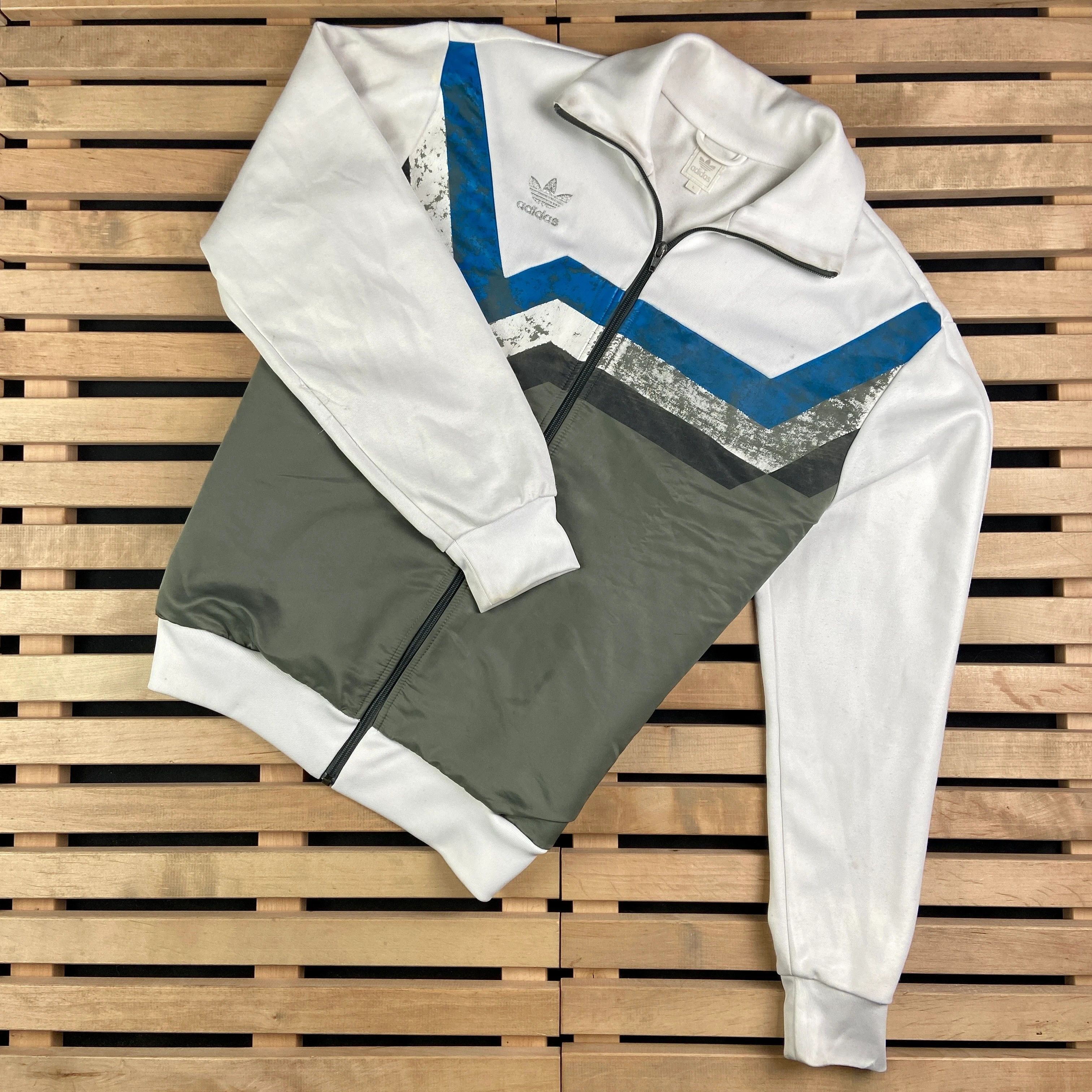Adidas × Vintage Bomber Jacket Top Tracksuit Adidas Originals Vintage Size L Size US L / EU 52-54 / 3 - 1 Thumbnail