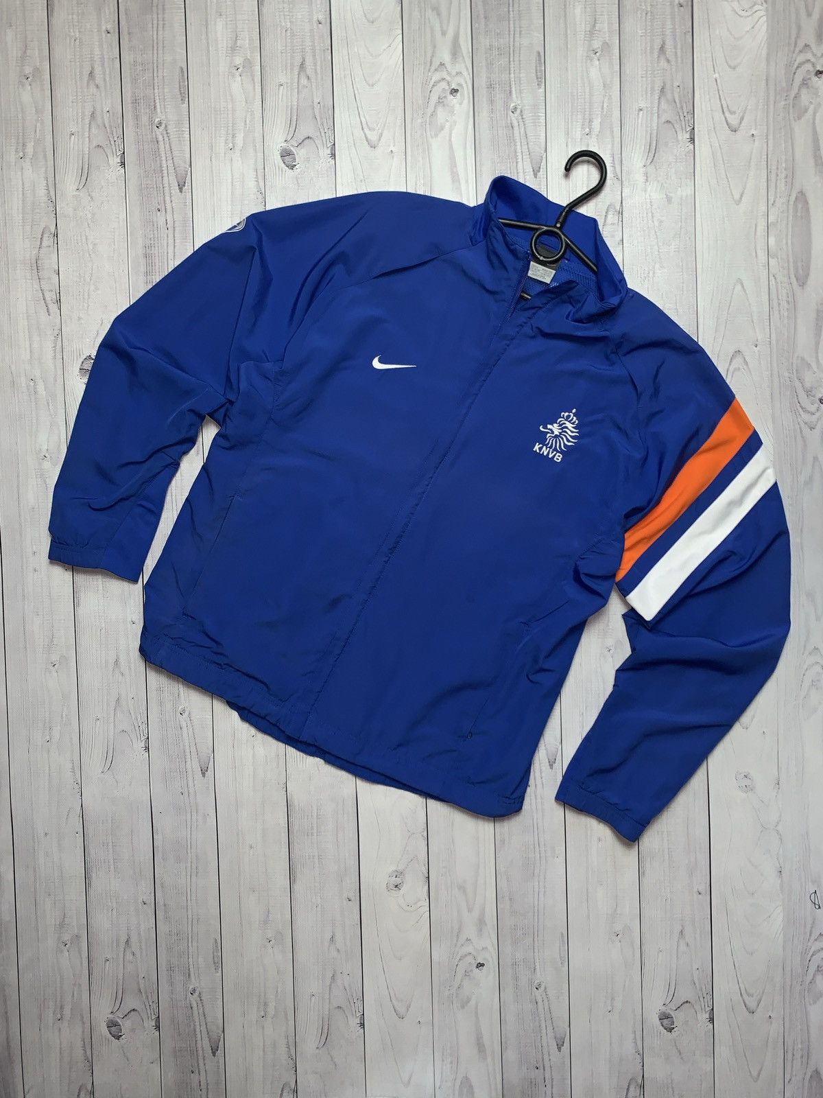 Vintage Nike Nederland track jacket blue rare size M