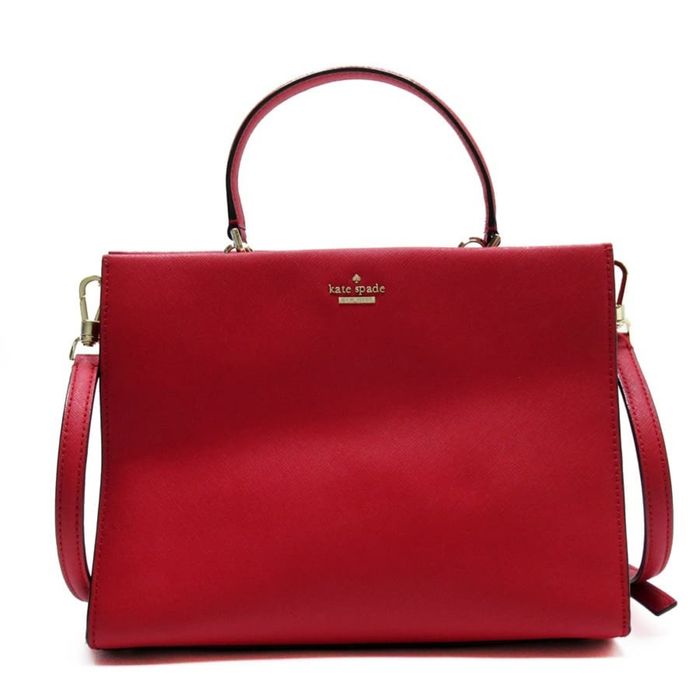 Kate Spade Kate spade kate handbag diagonal shoulder bag 2Way red x ...