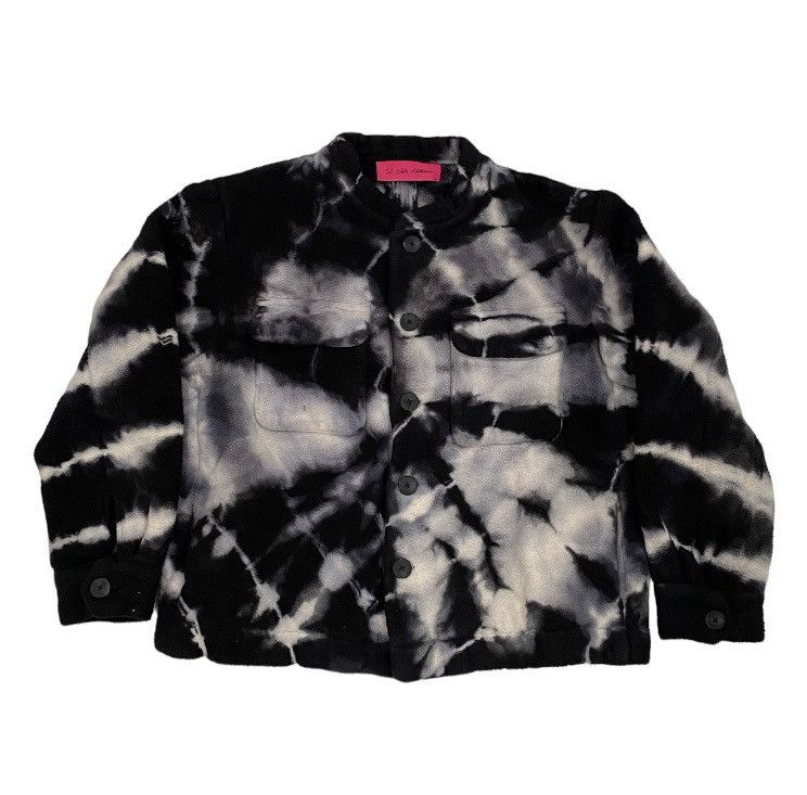 The Elder Statesman Tie Dye Cloud Teton Fleece Jacket Size US S / EU 44-46 / 1 - 2 Thumbnail