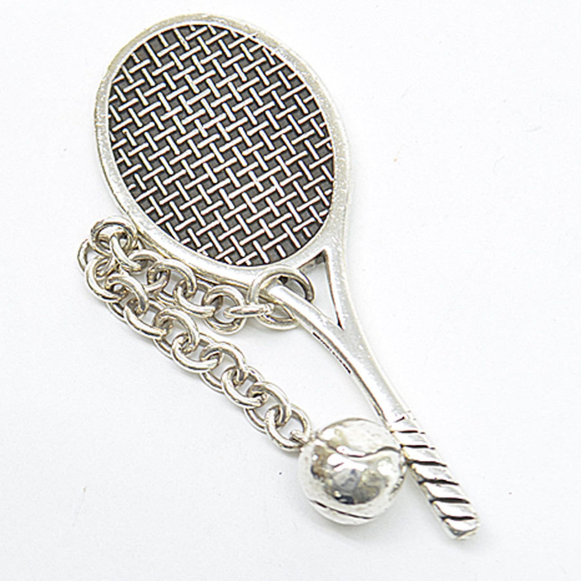 Tiffany & Co. Tiffany & Co. Charm tennis racket ball silver Ag925 key ...