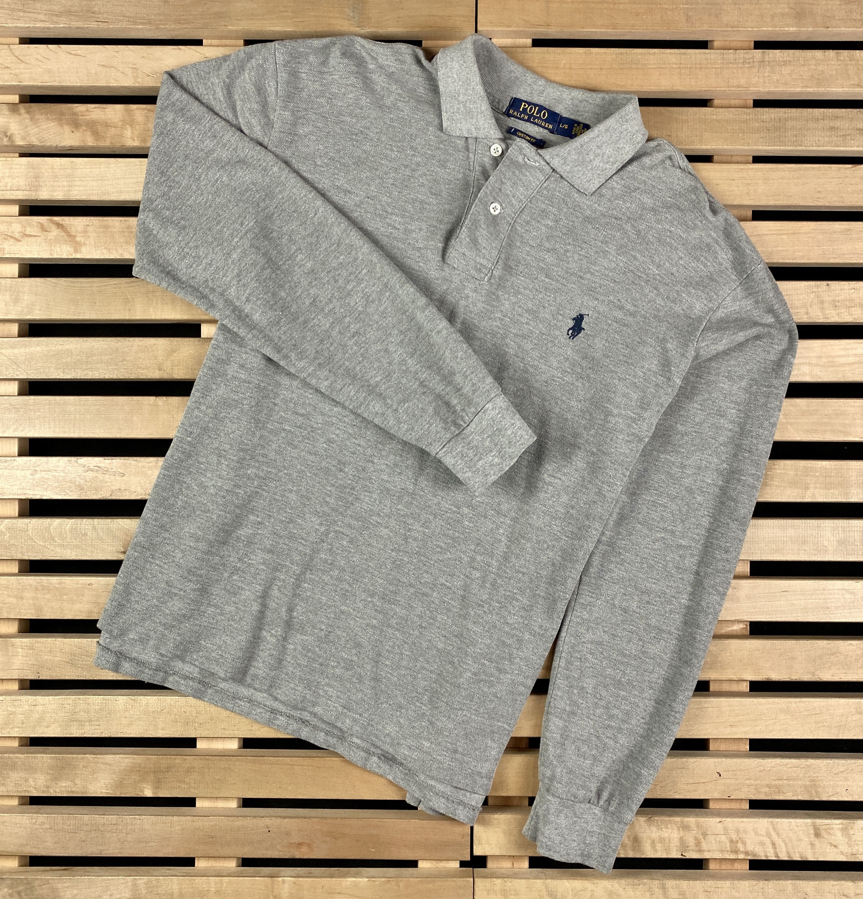 Polo Ralph Lauren × Ralph Lauren Mens Long Sleeve Polo Ralph Lauren Size L Size US L / EU 52-54 / 3 - 1 Thumbnail