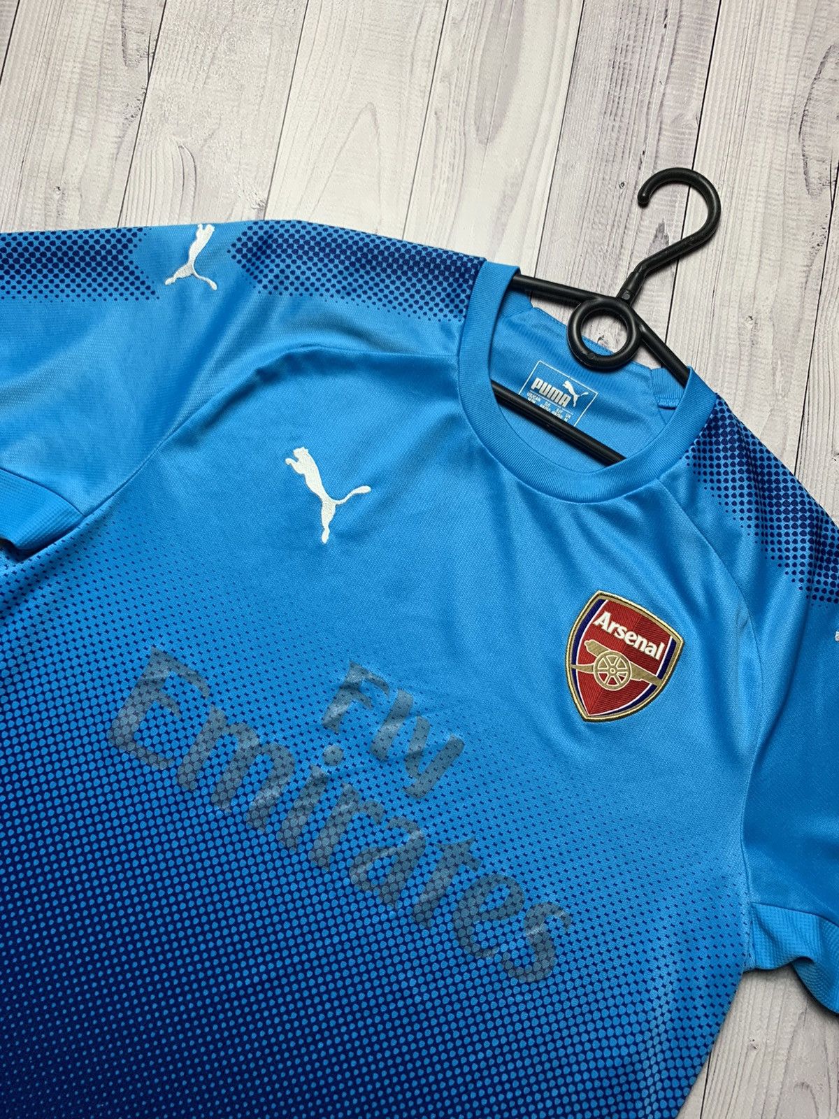 Puma × Vintage Soccer jersey Arsenal puma away blue size M Size US M / EU 48-50 / 2 - 2 Thumbnail