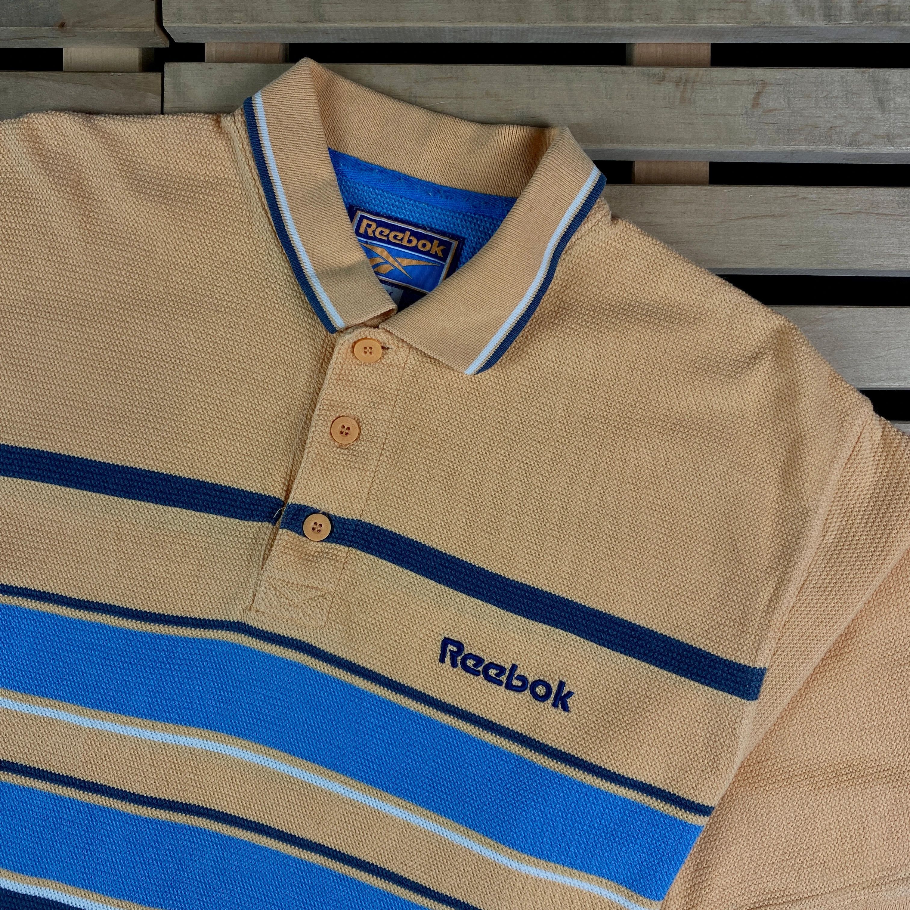 Reebok × Vintage Mens Polo T Shirt Reebok Vintage Size M Size US M / EU 48-50 / 2 - 2 Thumbnail
