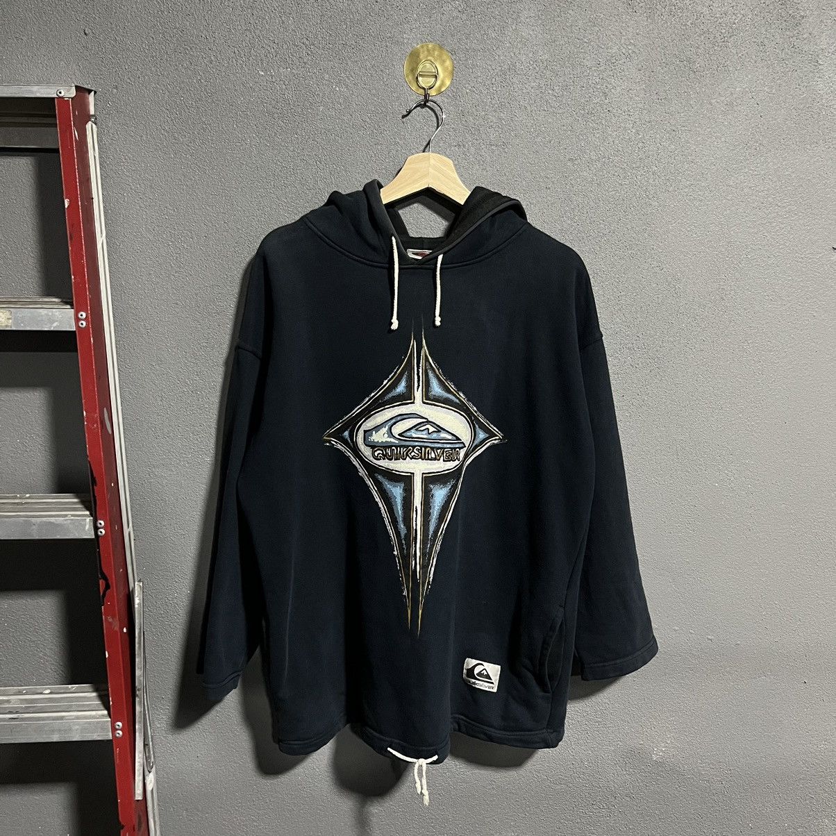 Quiksilver Vintage Quiksilver Logo Dark Green Hoodie Size US XL / EU 56 / 4 - 1 Thumbnail