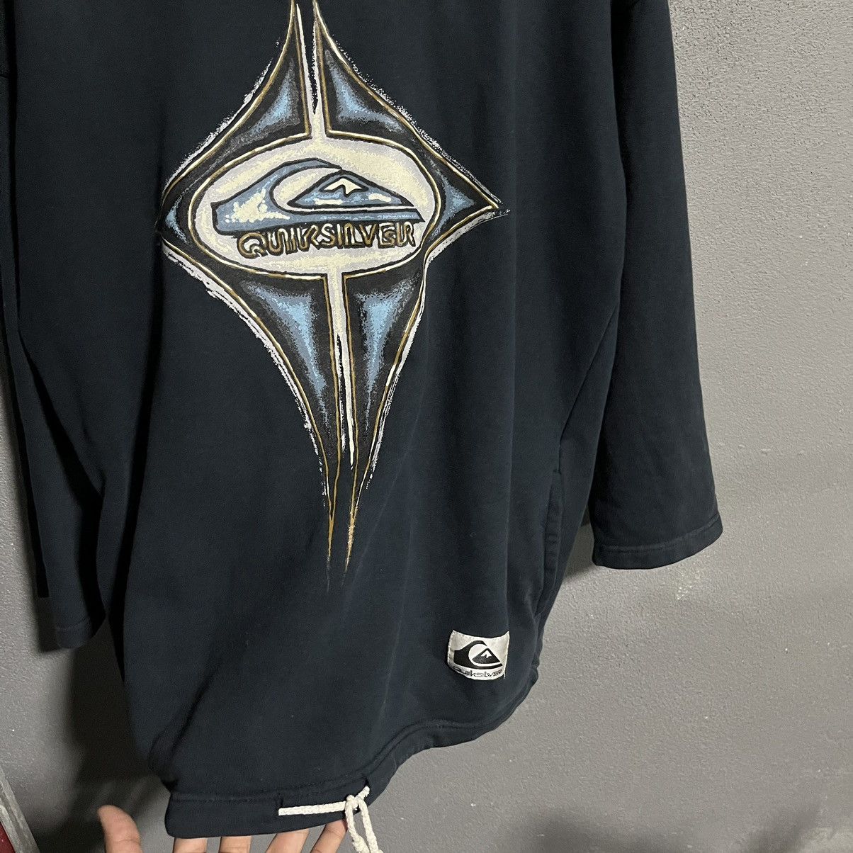 Quiksilver Vintage Quiksilver Logo Dark Green Hoodie Size US XL / EU 56 / 4 - 6 Thumbnail