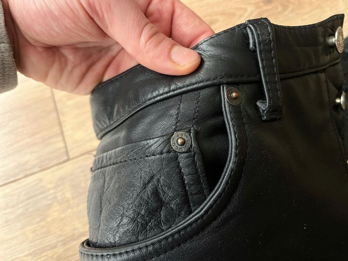 Levi's Vintage Levi’s Black Leather Pants Size US 32 / EU 48 - 11 Thumbnail