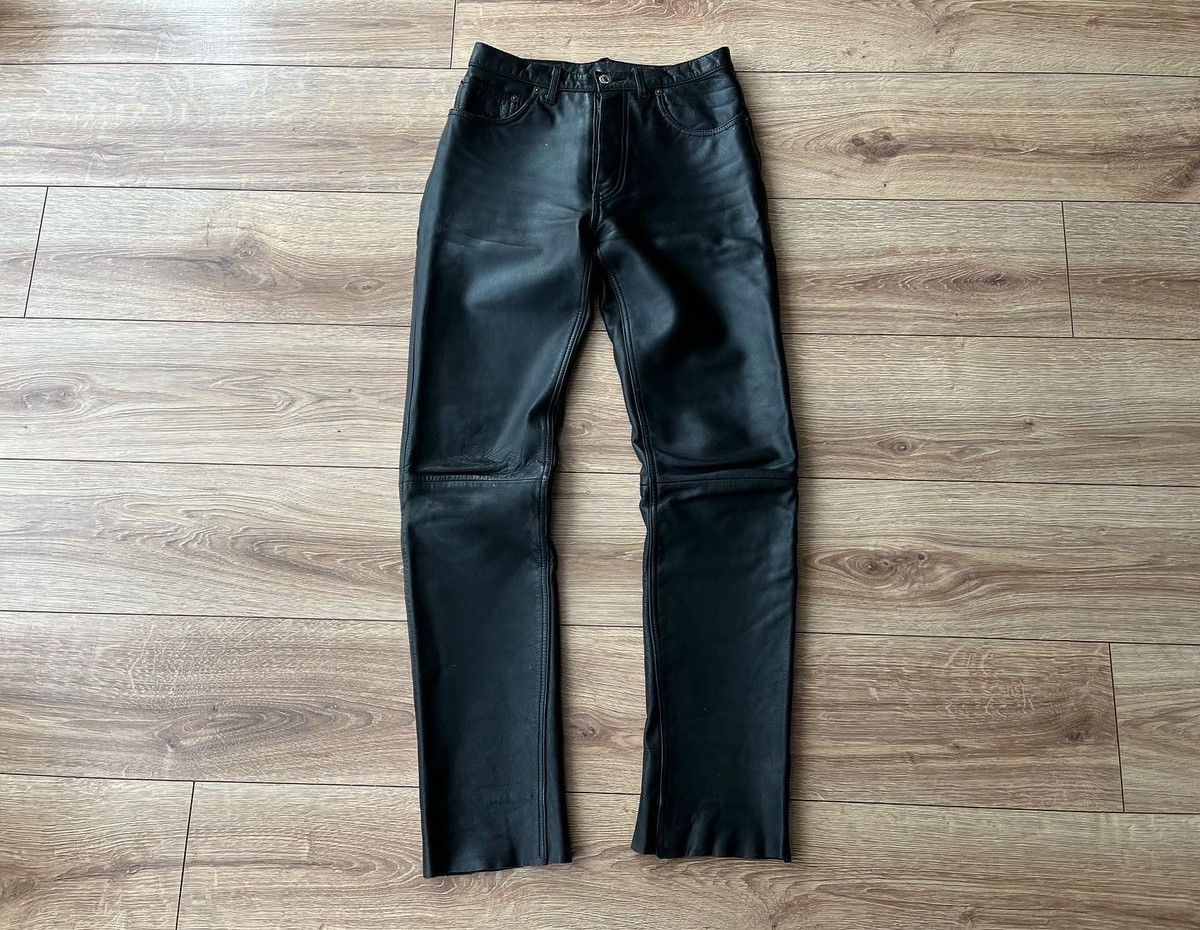Levi's Vintage Levi’s Black Leather Pants Size US 32 / EU 48 - 2 Thumbnail