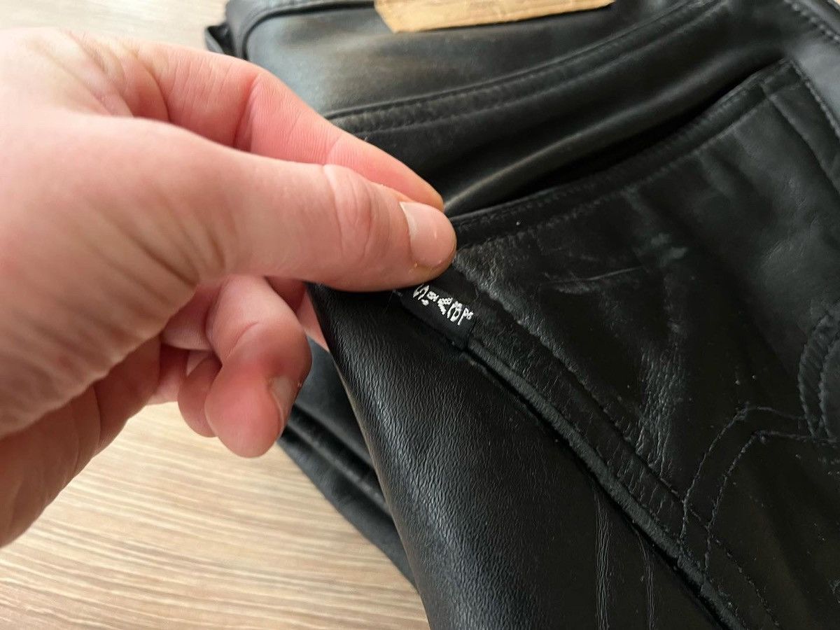 Levi's Vintage Levi’s Black Leather Pants Size US 32 / EU 48 - 17 Thumbnail
