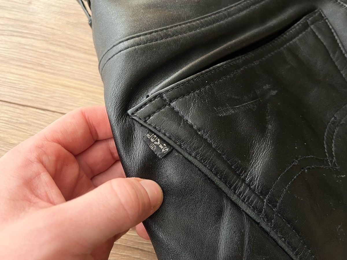 Levi's Vintage Levi’s Black Leather Pants Size US 32 / EU 48 - 16 Thumbnail